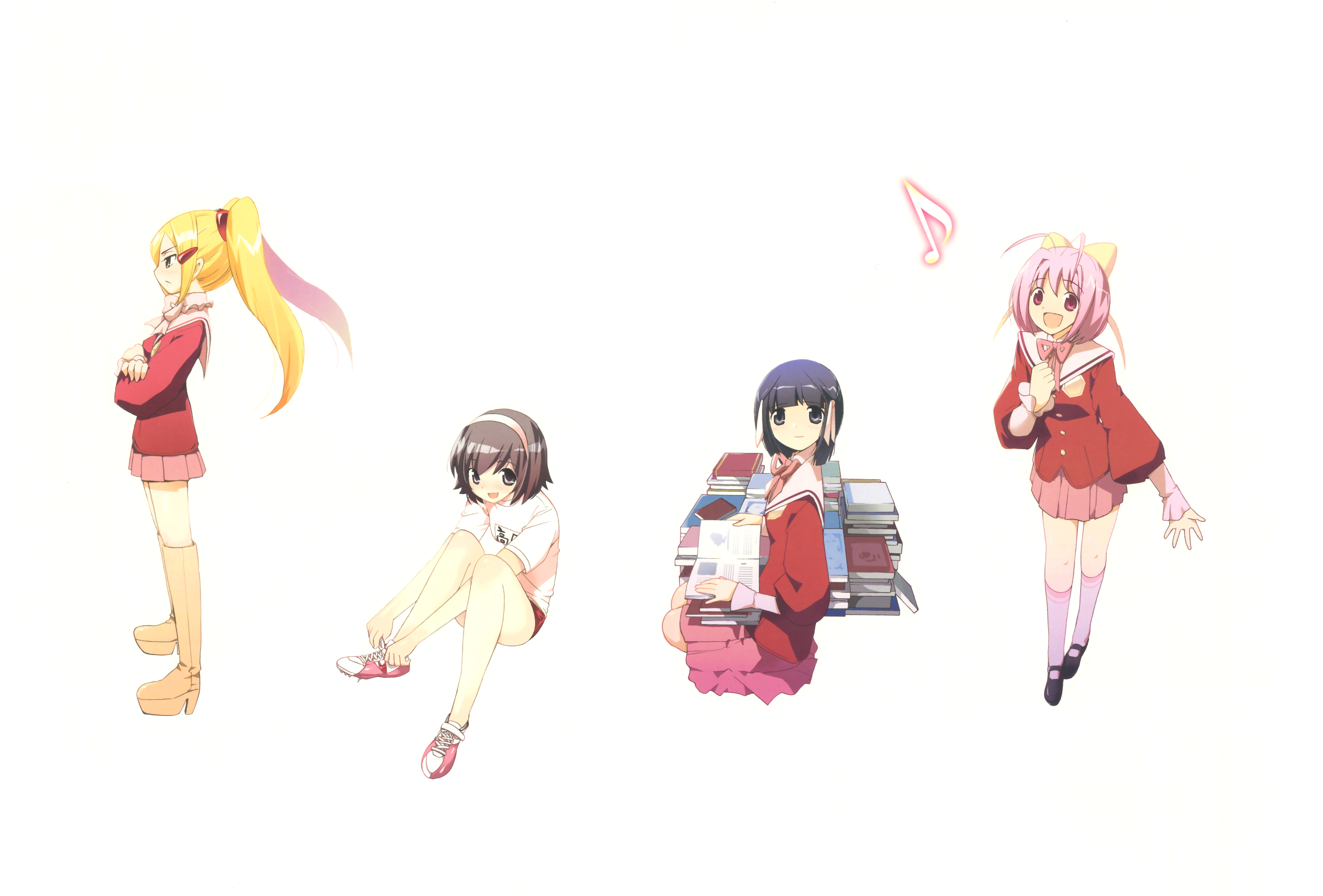 Anime The World God Only Knows 8682x5881