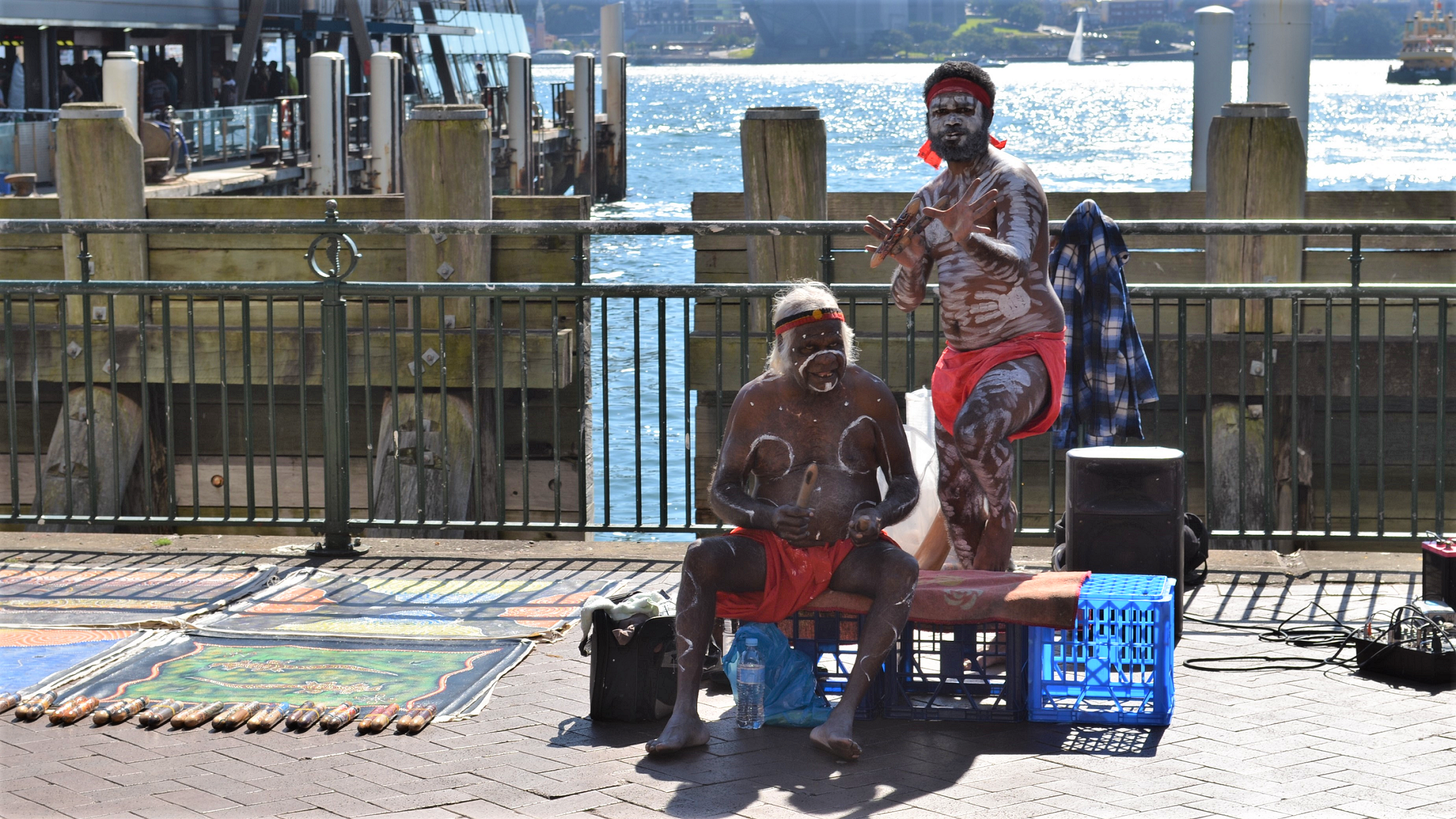 Aboriginal Australia Circular Quay People Sydney 2176x1224