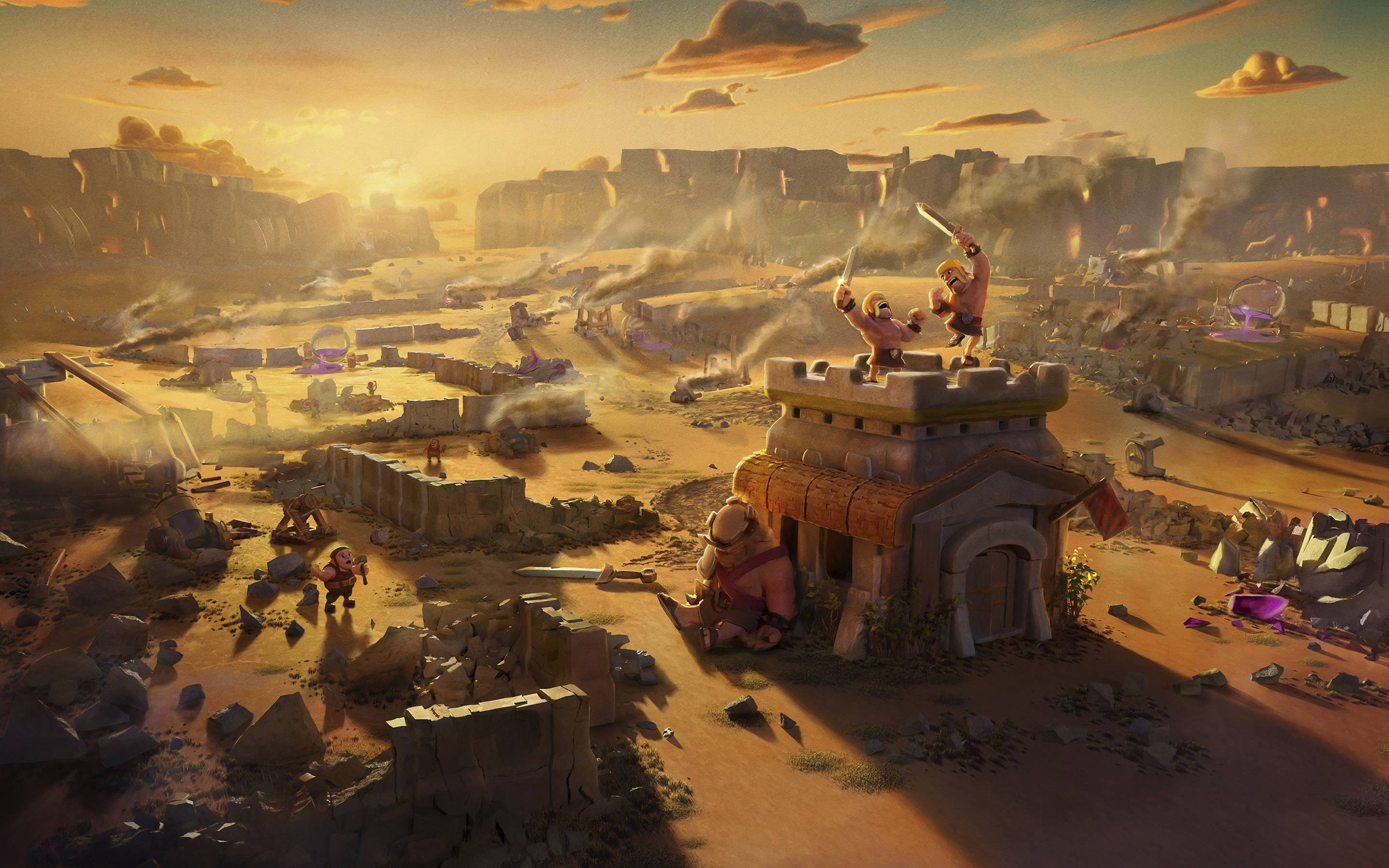 Video Game Clash Of Clans 2880x1800