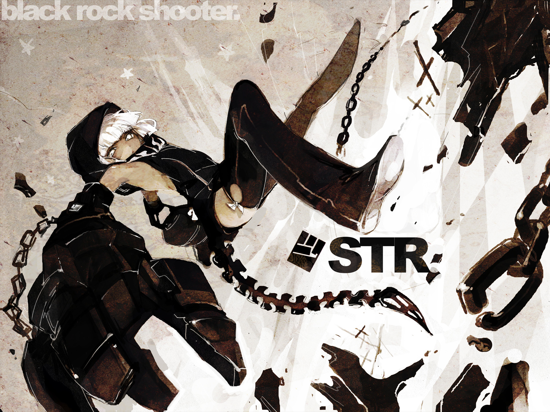 Strength Black Rock Shooter 1920x1440