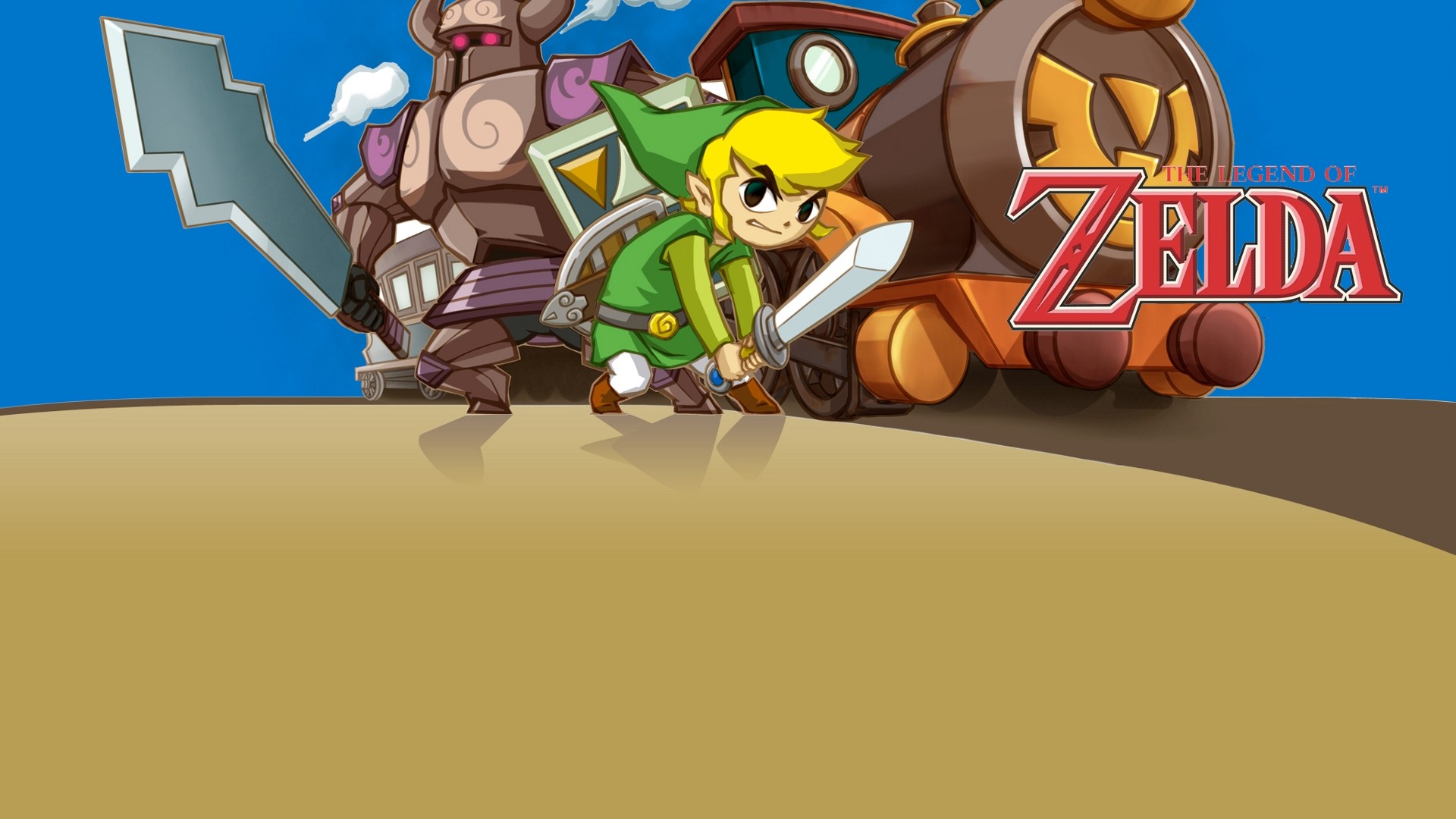 Link The Legend Of Zelda Spirit Tracks 1920x1080