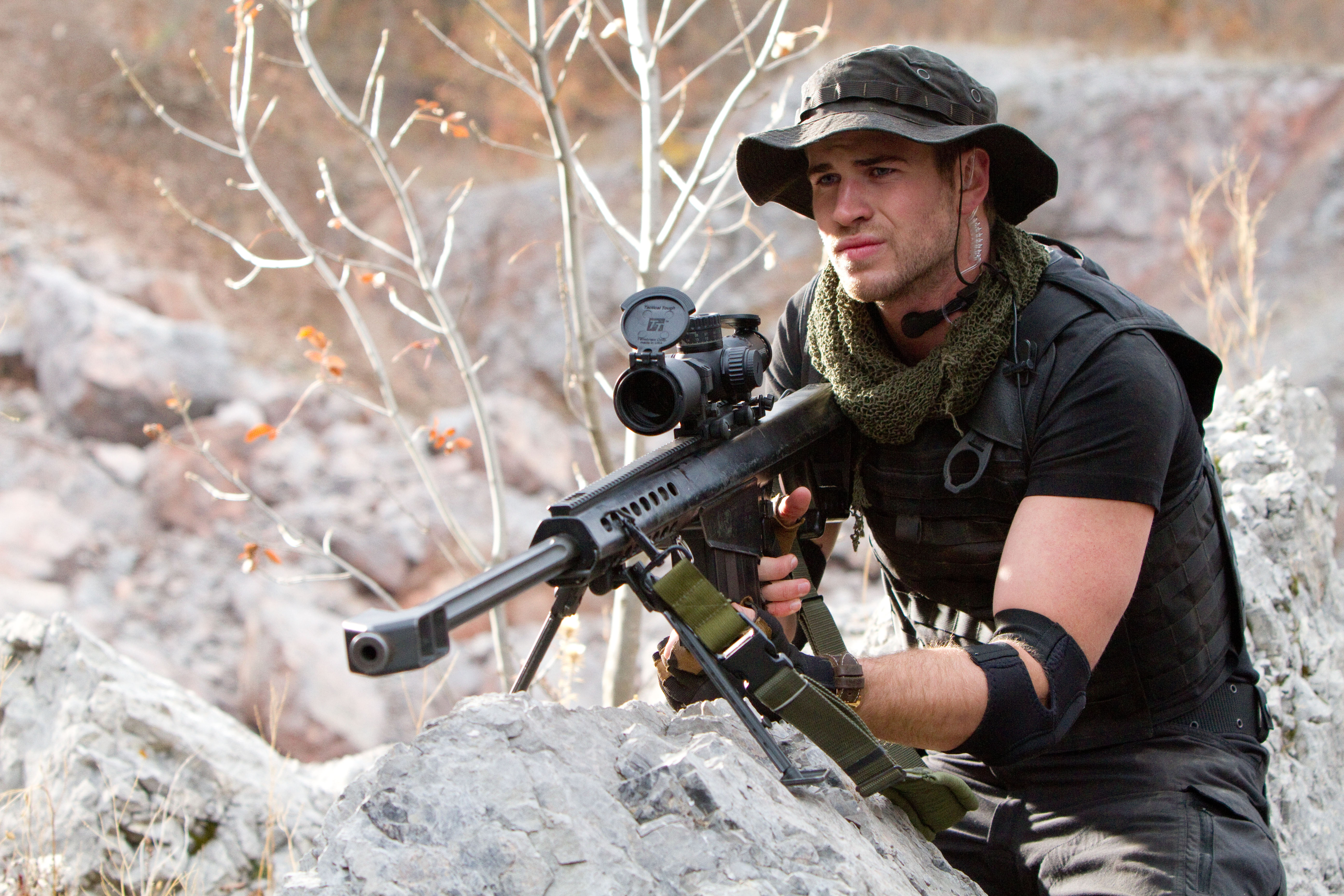 The Expendables 2 Liam Hemsworth Billy The Expendables 5184x3456