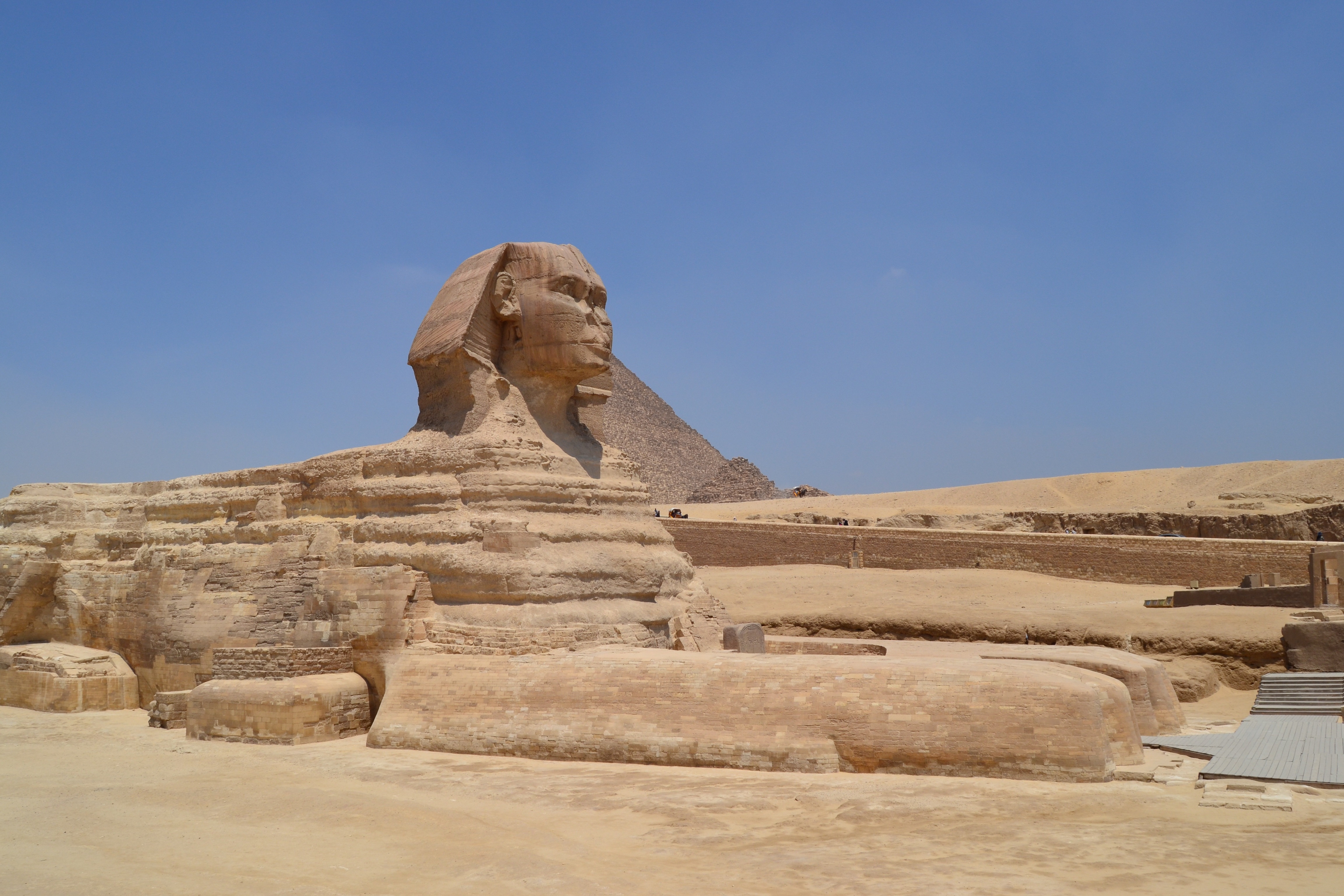 Egypt Limestone Rock Sphinx Statue 4608x3072