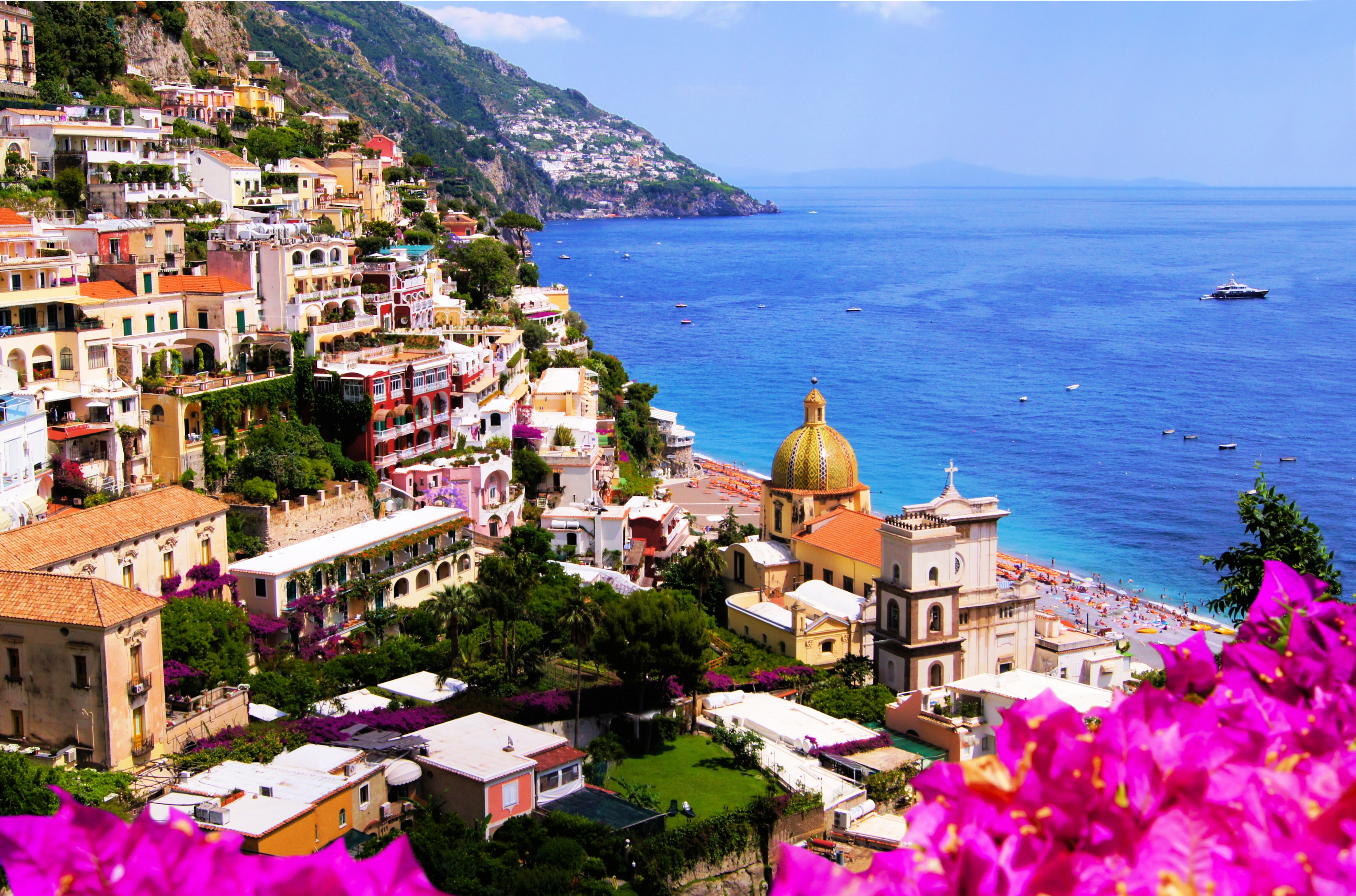 Amalfi Italy Mediterranean Coast 5296x3500