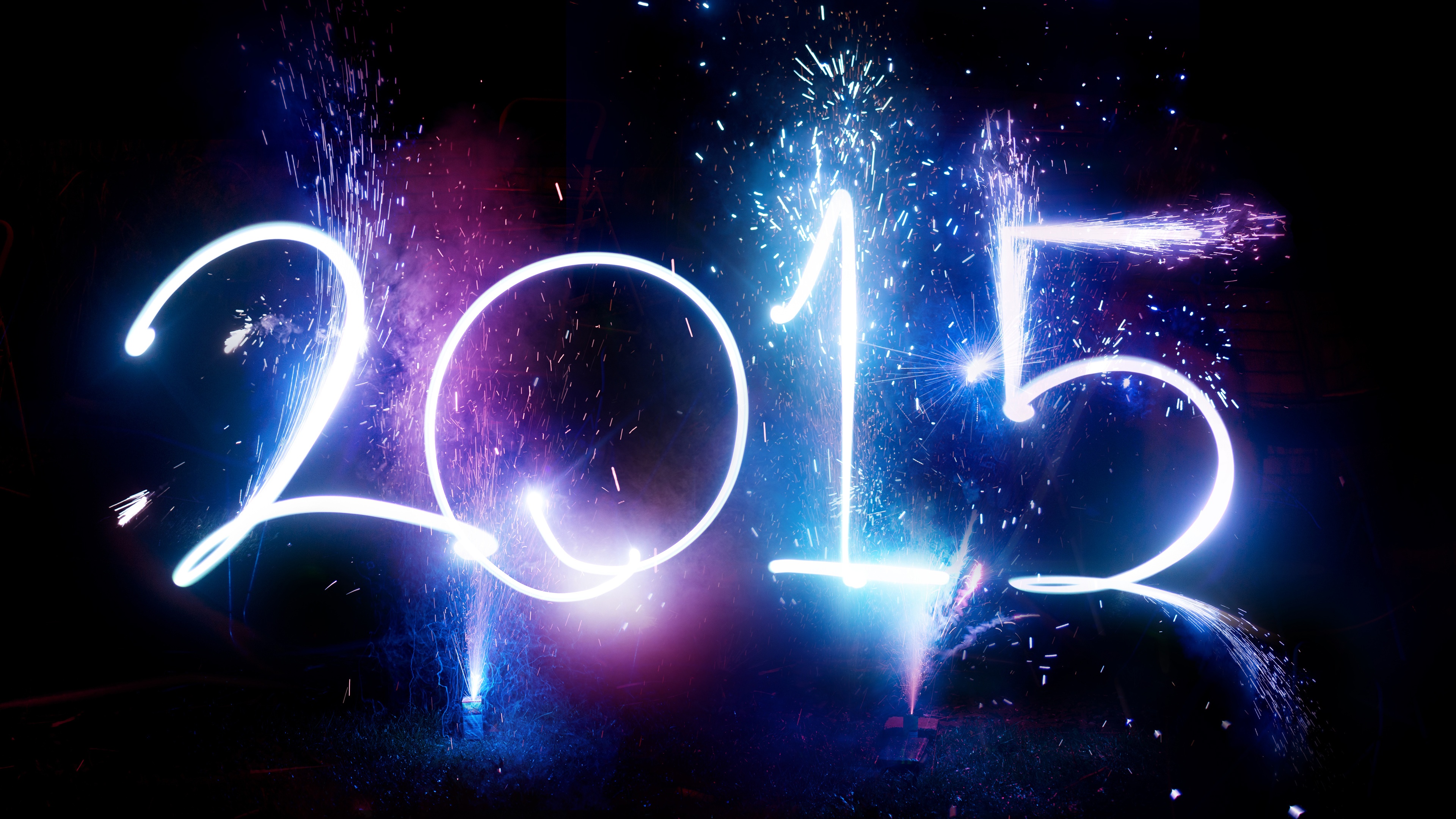 Holiday New Year 2015 3840x2160