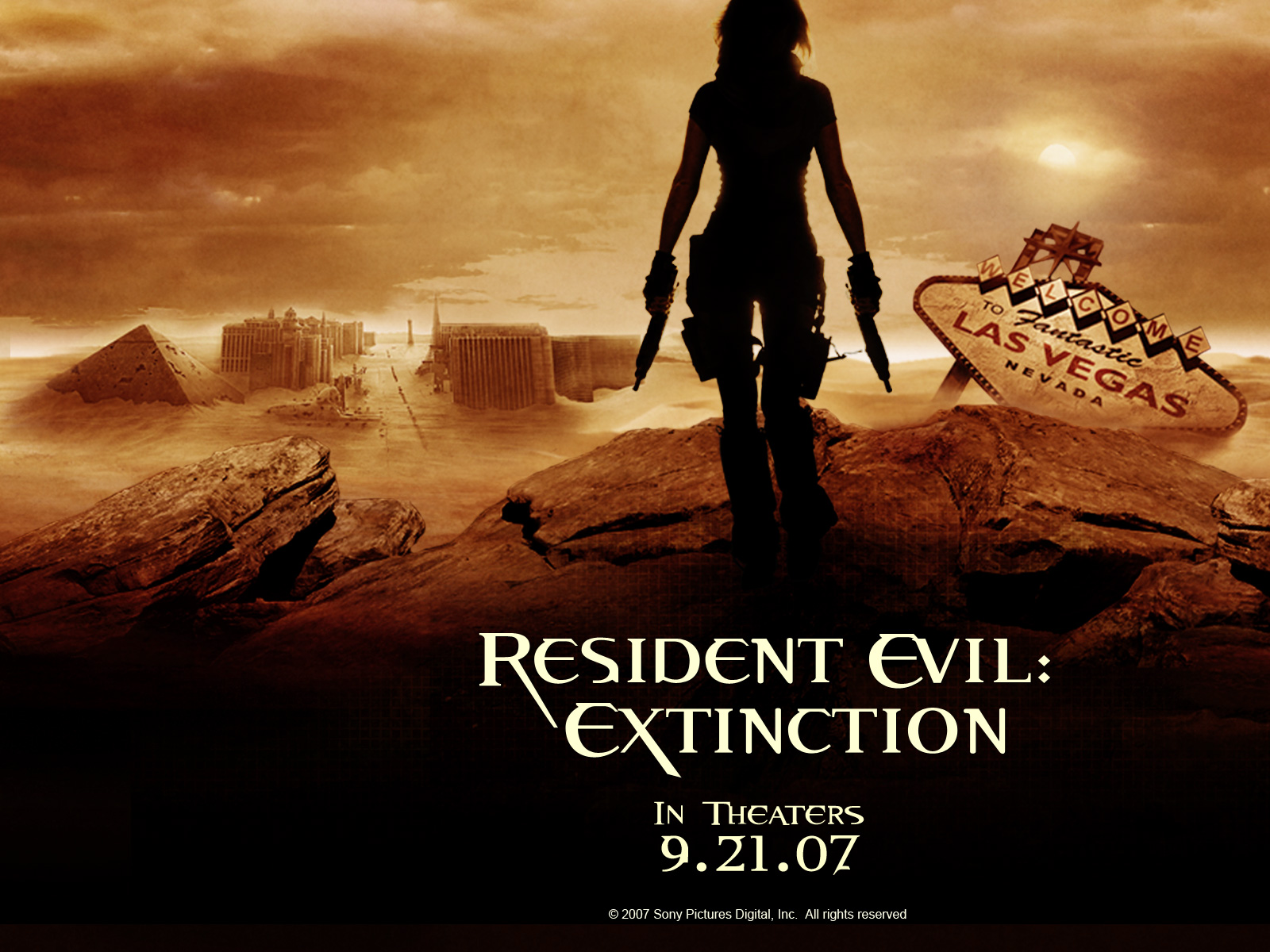 Movie Resident Evil Extinction 1600x1200