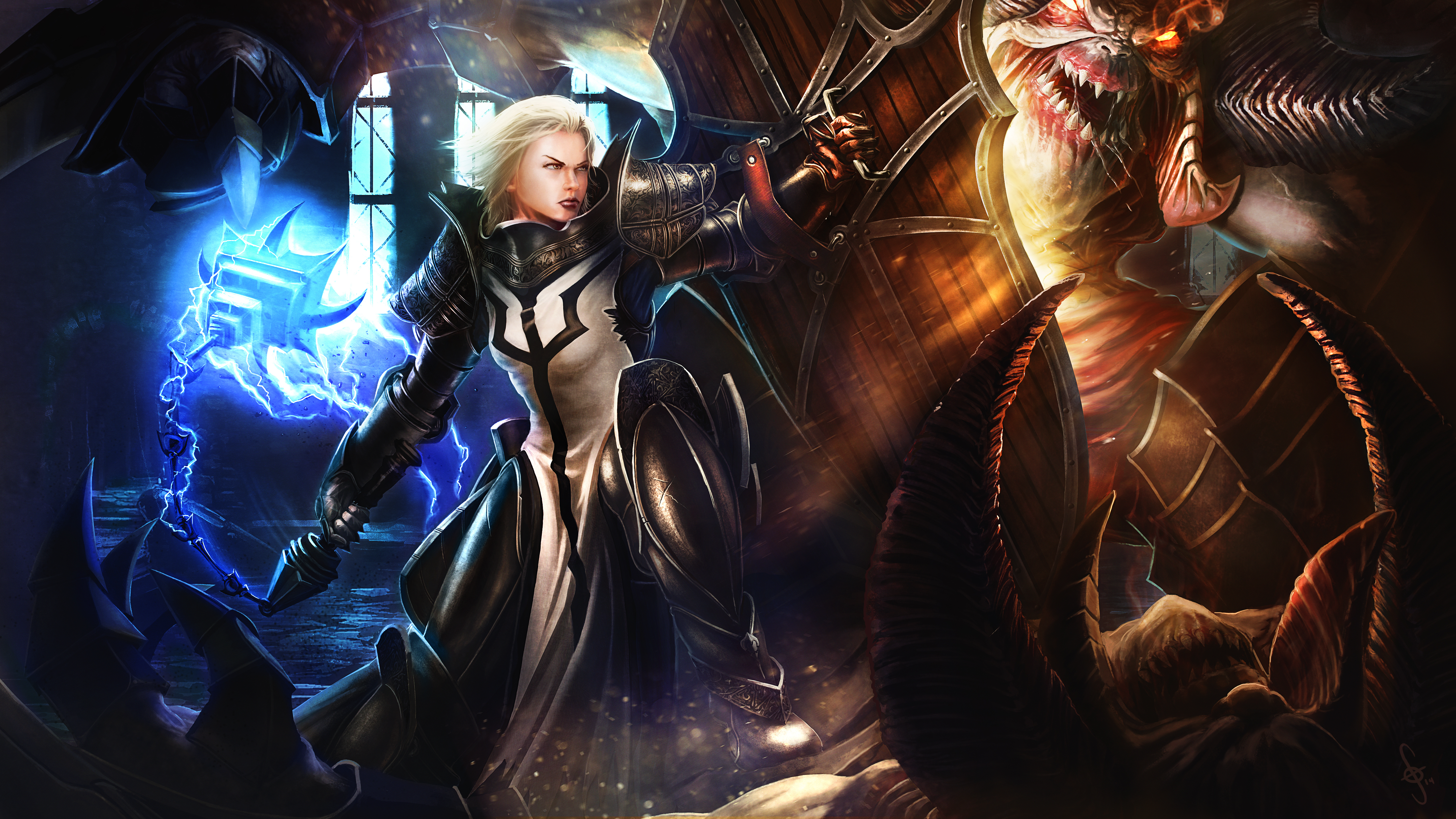 Crusader Diablo Iii Diablo Iii Reaper Of Souls 5280x2970