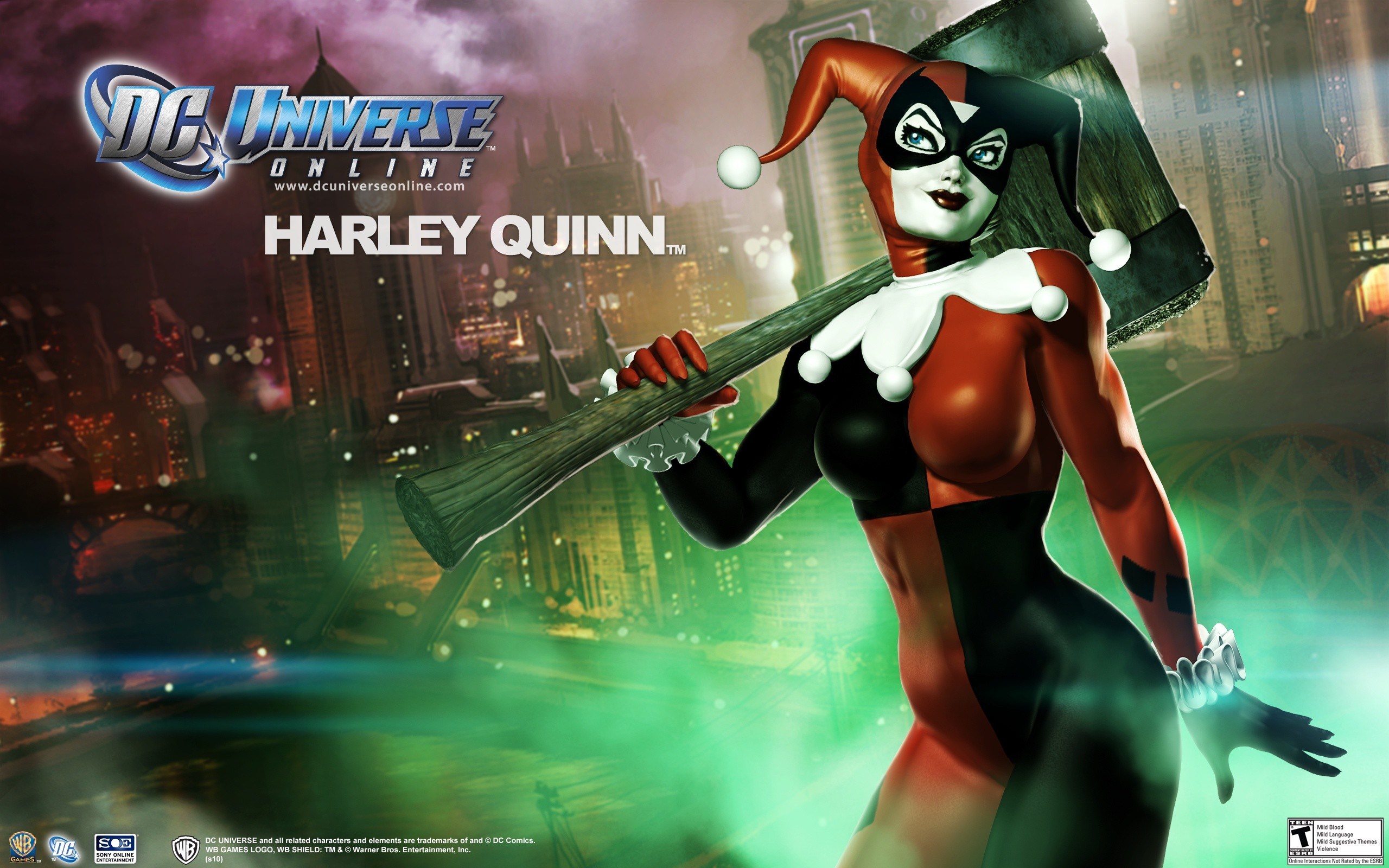 Harley Quinn DC Universe Online 2560x1600