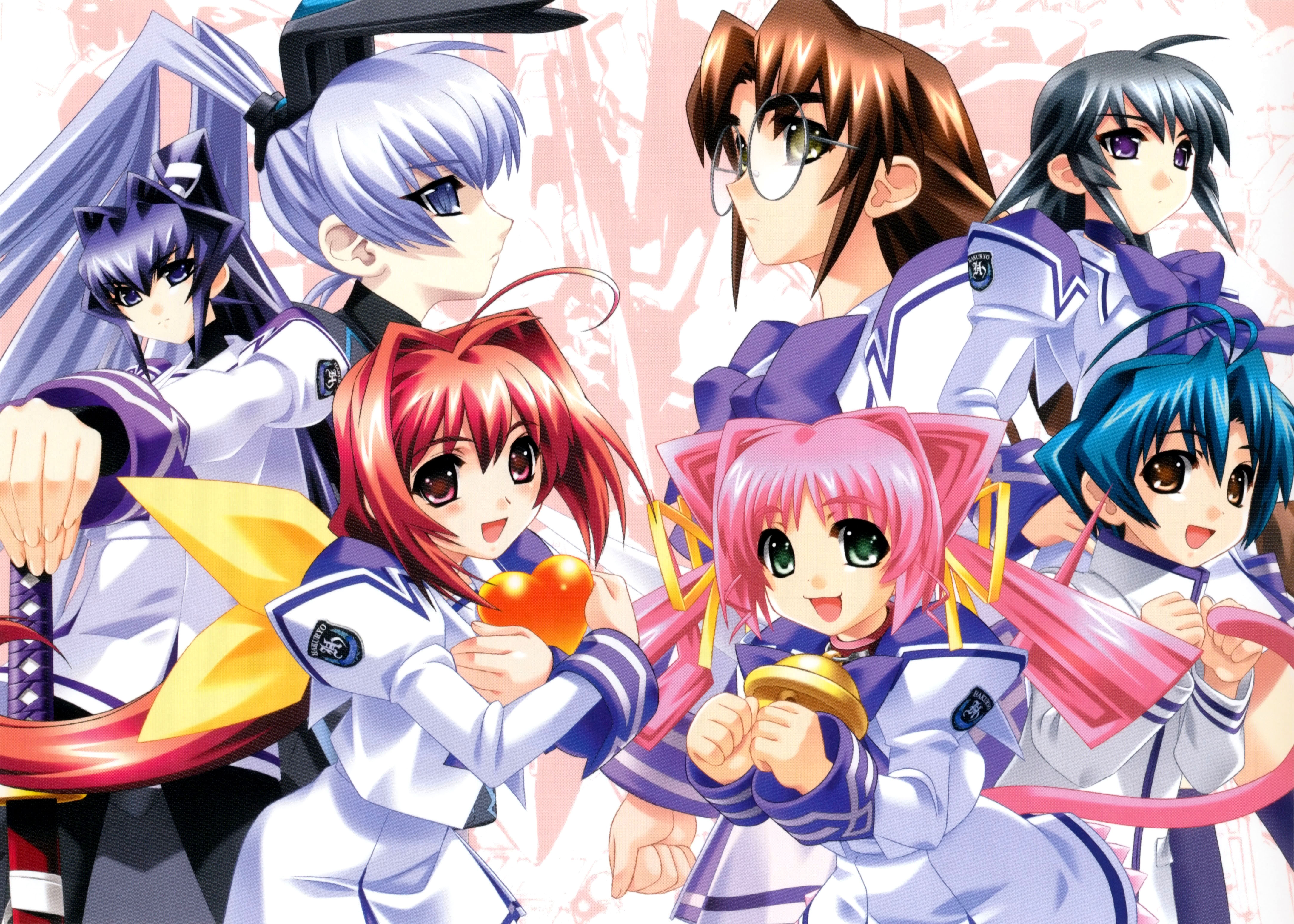 Ayamine Kei Kagami Sumika Mitsurugi Meiya Sakaki Chizuru Tamase Miki Yashiro Kasumi Yoroi Mikoto 4336x3096