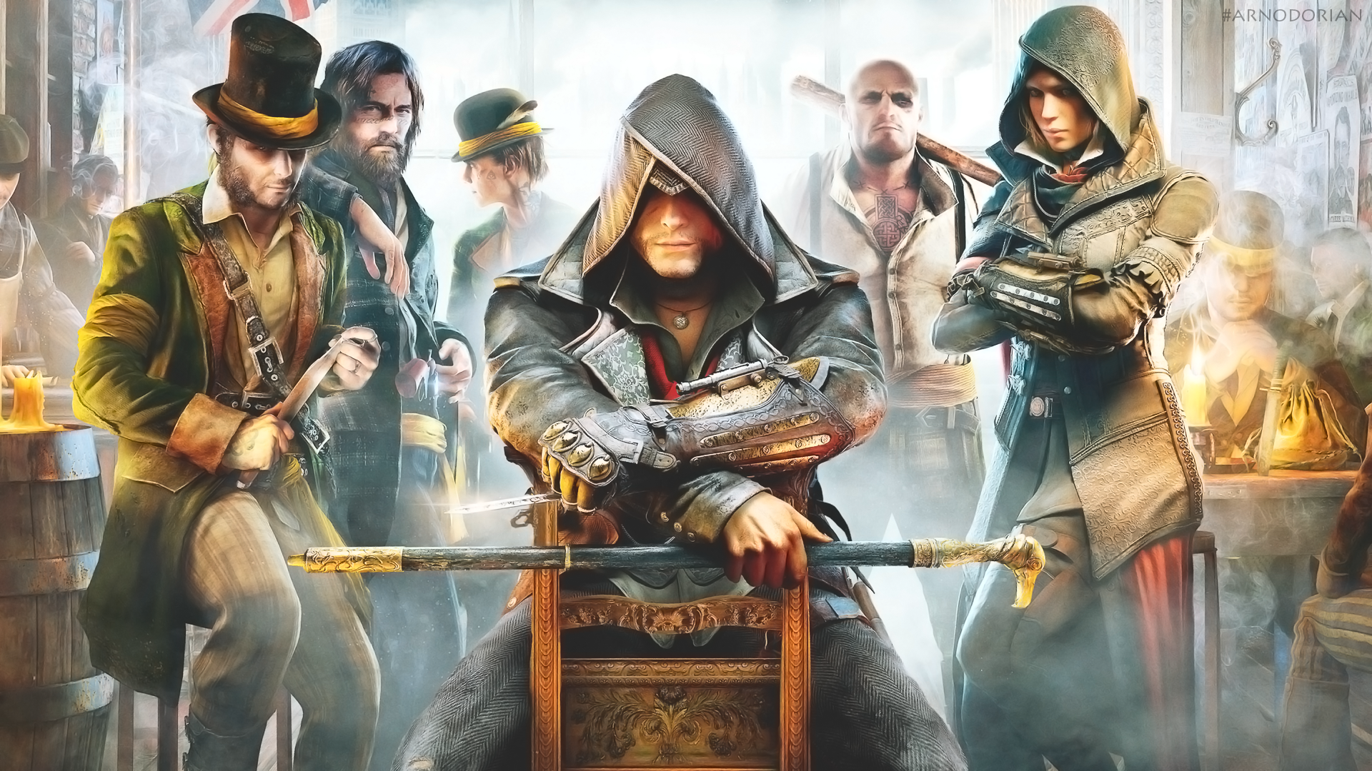 Assassins Creed Syndicate poster fantasy assassins creed tower jacob  fry HD wallpaper  Peakpx