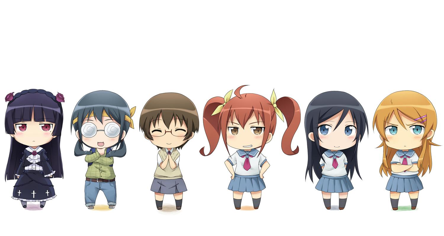 Ayase Aragaki Kanako Kurusu Kirino Kousaka Manami Tamura Ruri Gok Saori Makishima 1500x800