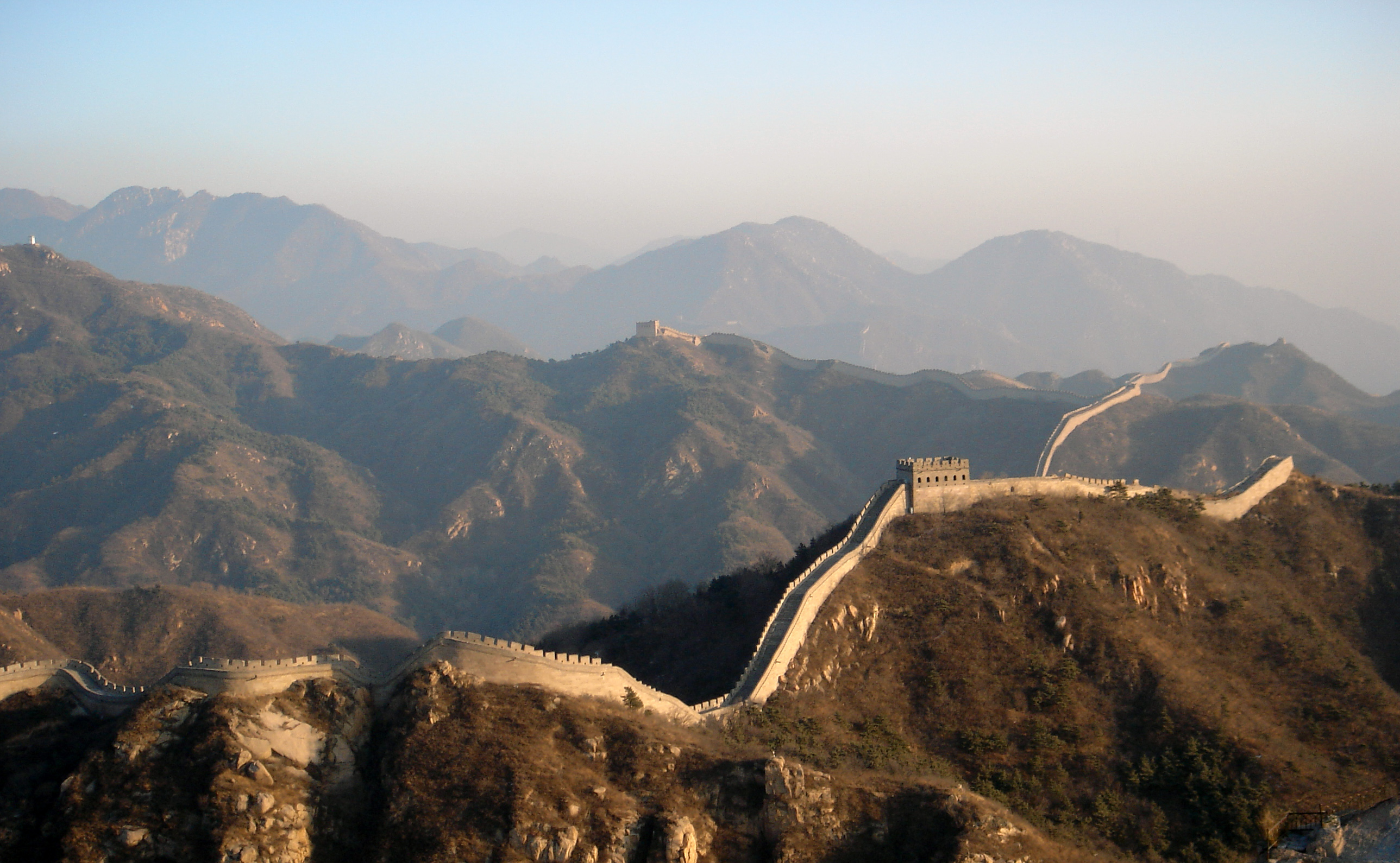 Man Made Great Wall Of China 2577x1590