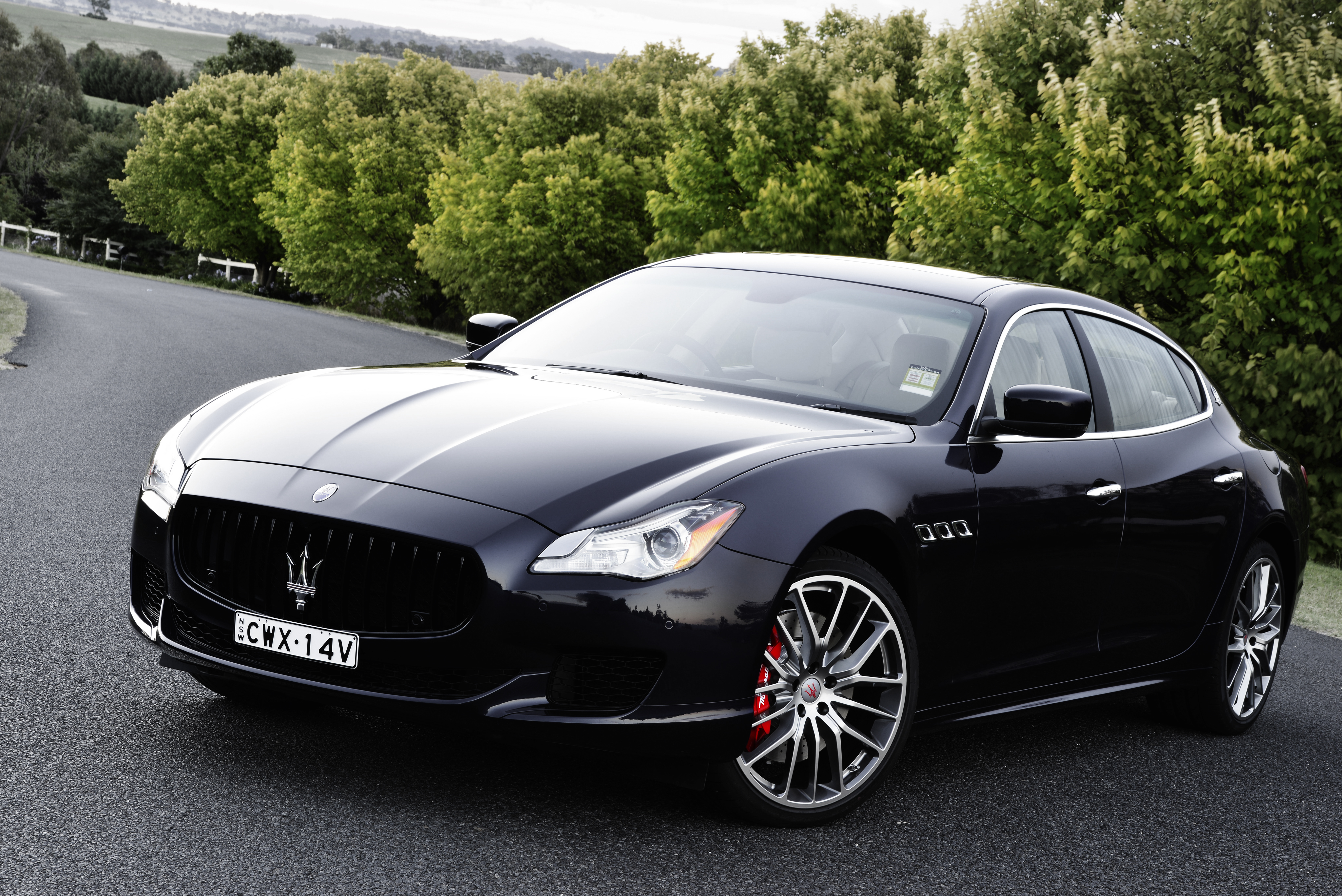 Maserati Quattroporte Maserati Black Car Luxury Car Car Vehicle 4096x2734