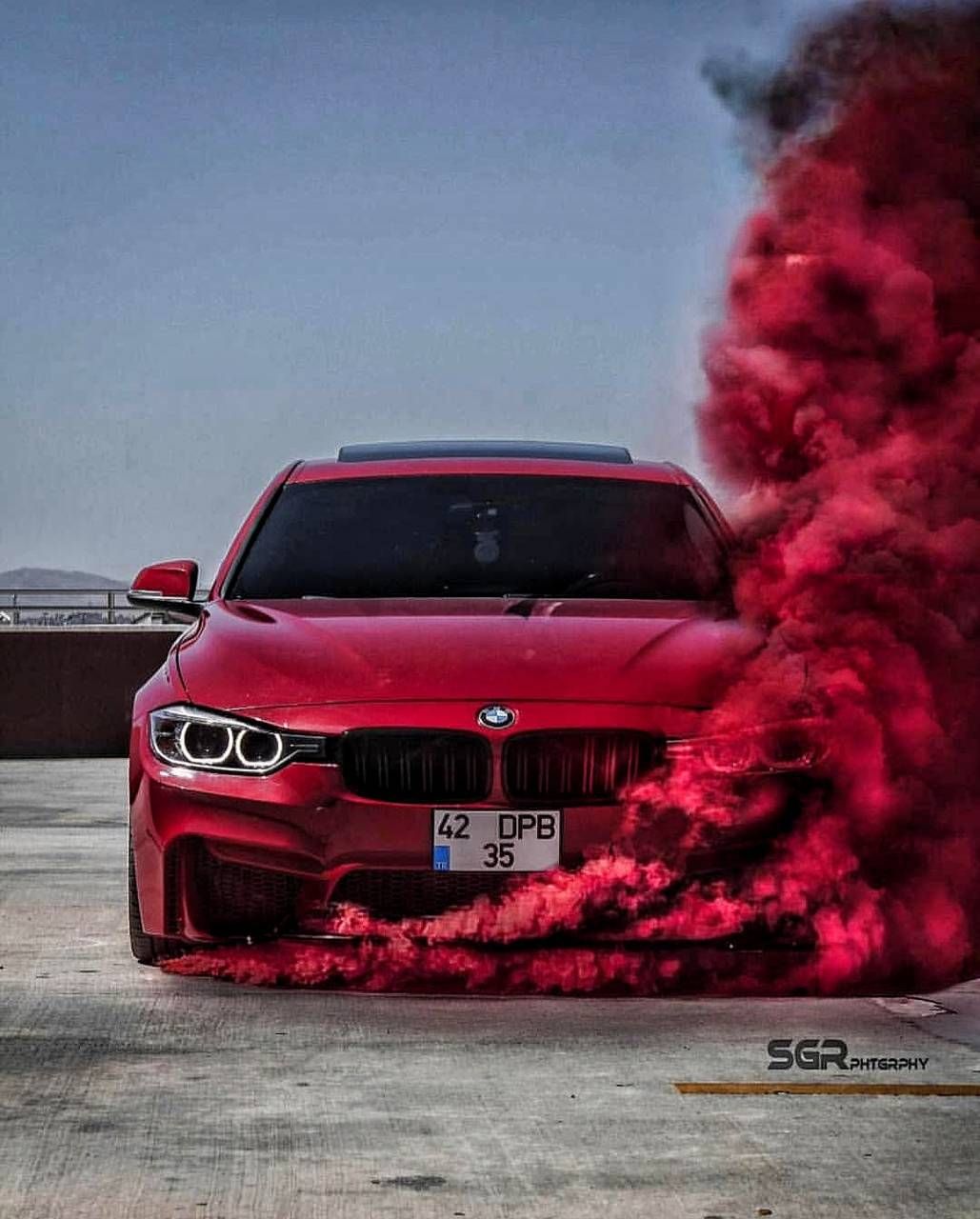 BMW Tuner Car Red 1029x1280