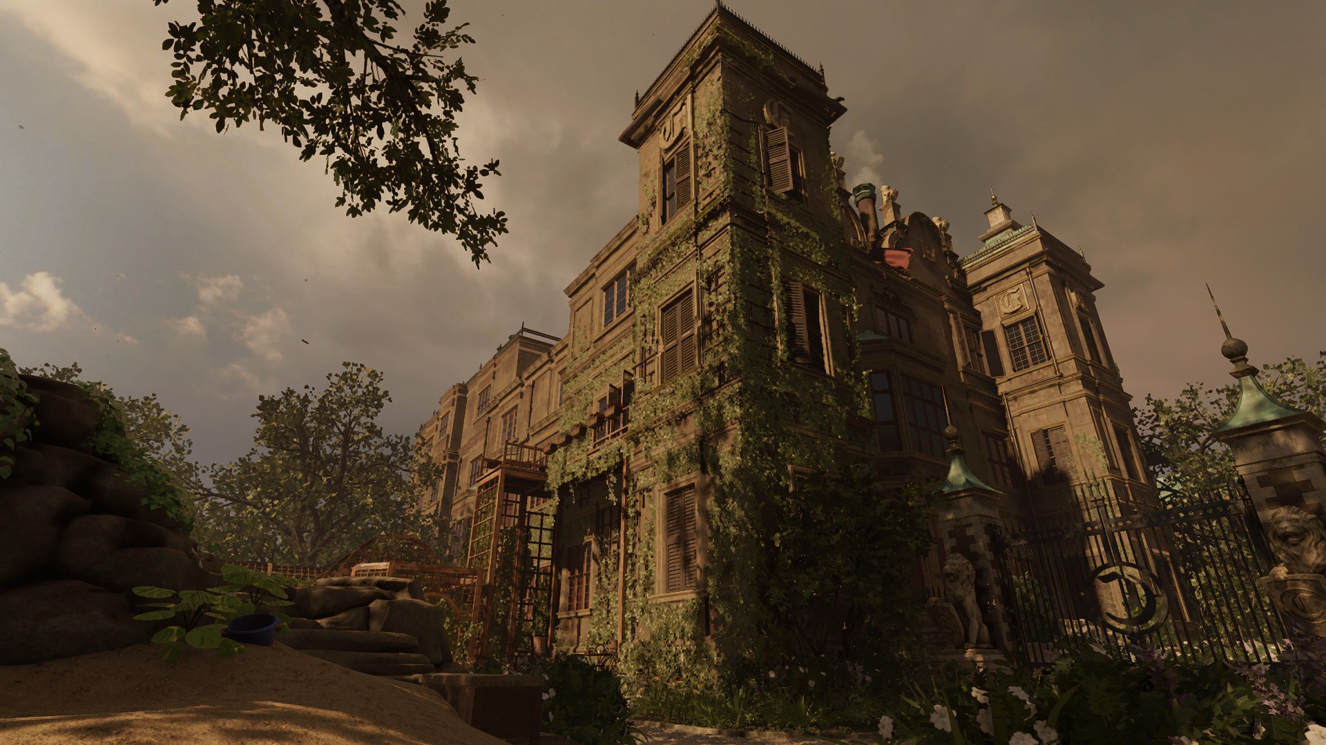 Shadow Of The Tomb Raider Architecture House Old Building Mansion 1920x1080