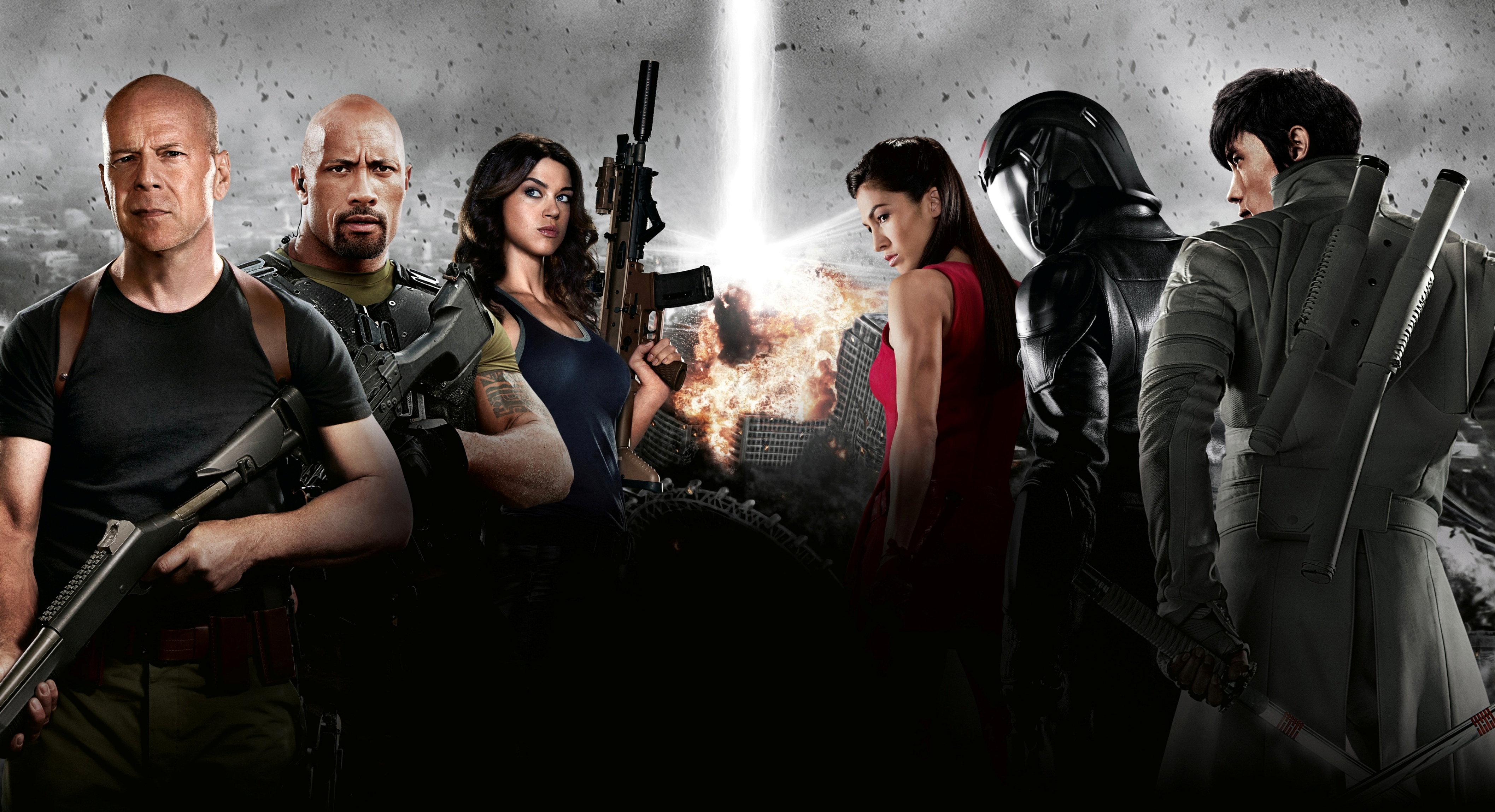 G I Joe Movie Cast Dwayne Johnson G I Joe The Rise Of Cobra Bruce Willis 4230x2298