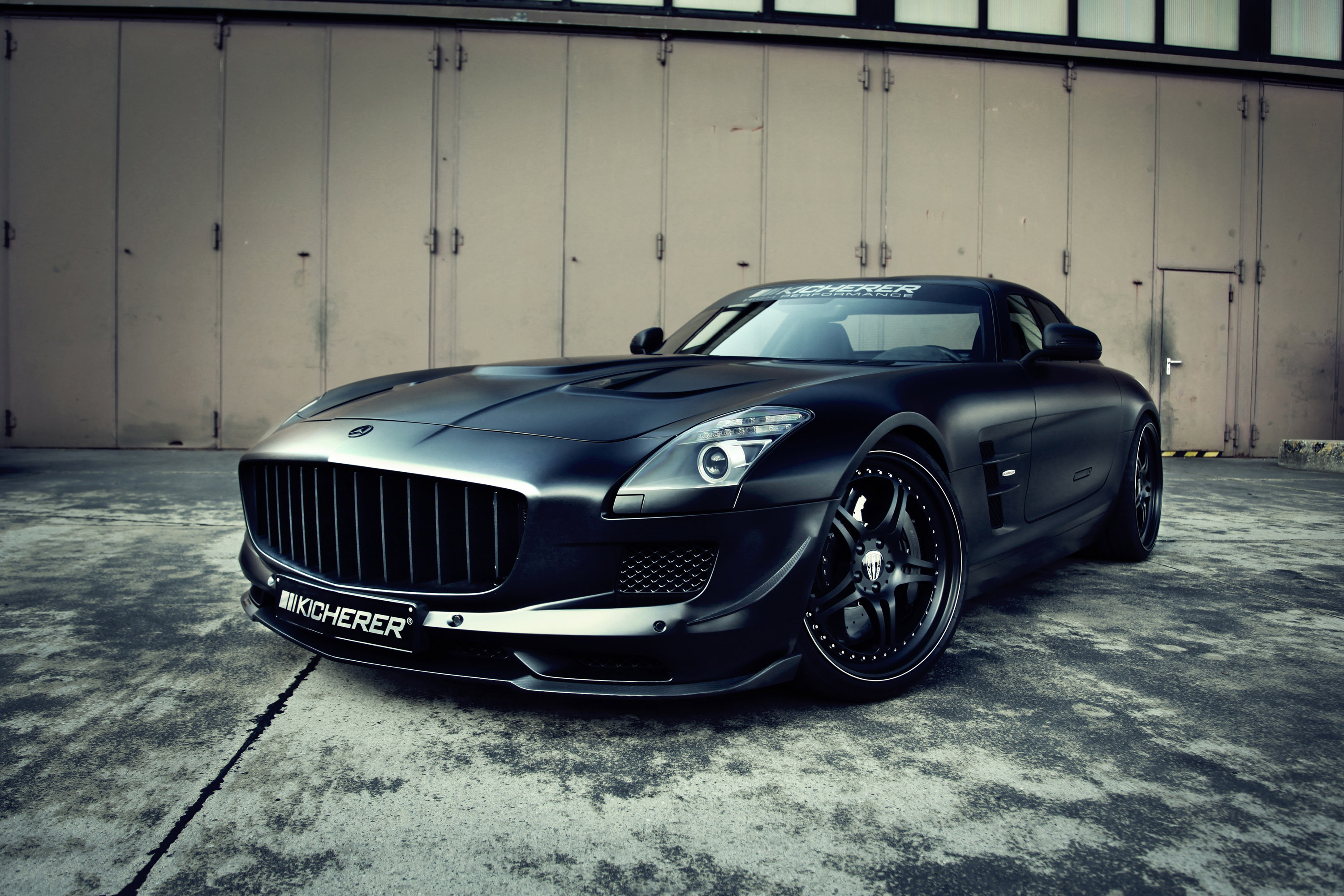 Vehicles Kicherer Mercedes Benz SLS AMG 3000x2000