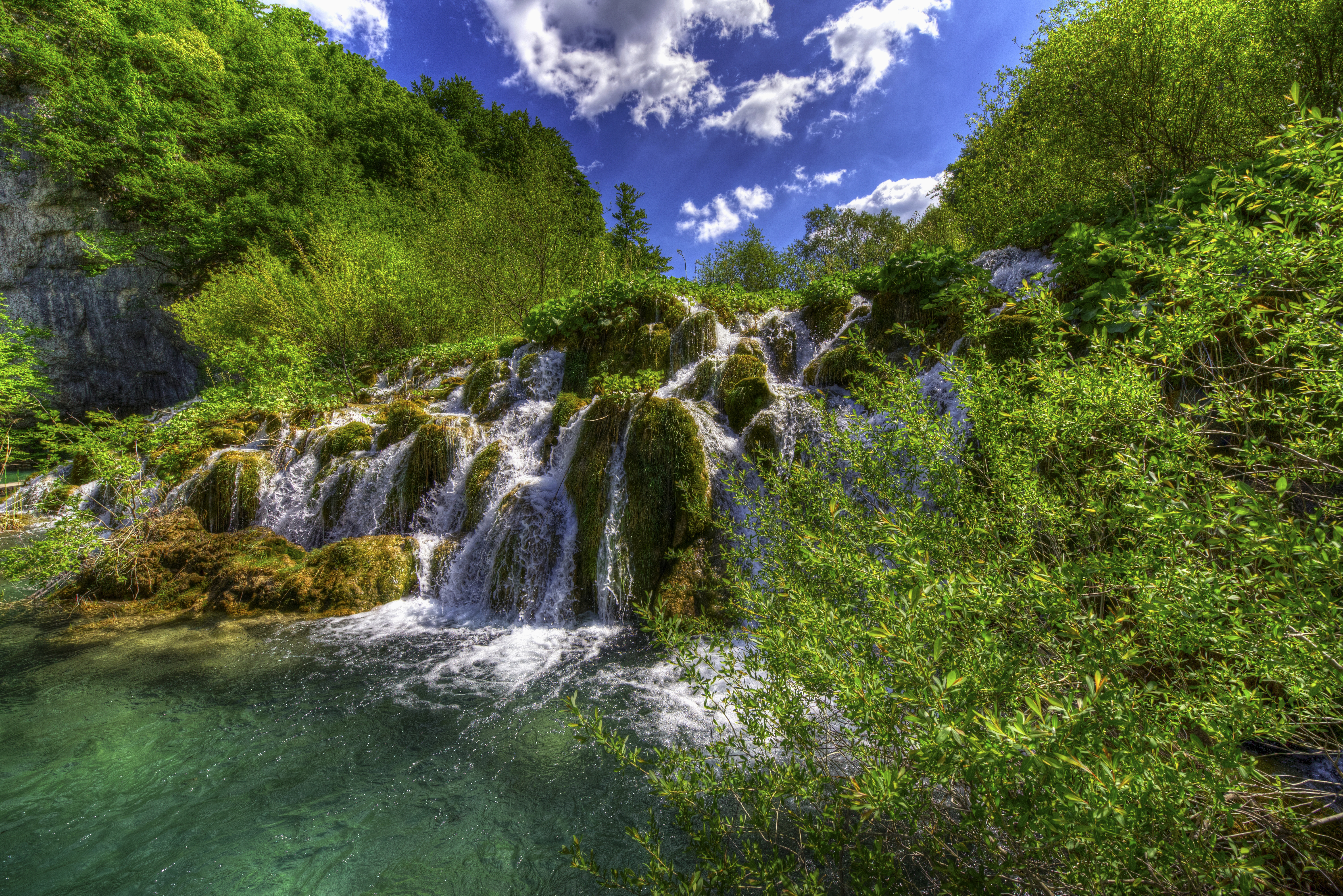 Earth Green Plitvice Lake National Park Tree Waterfall 6016x4016