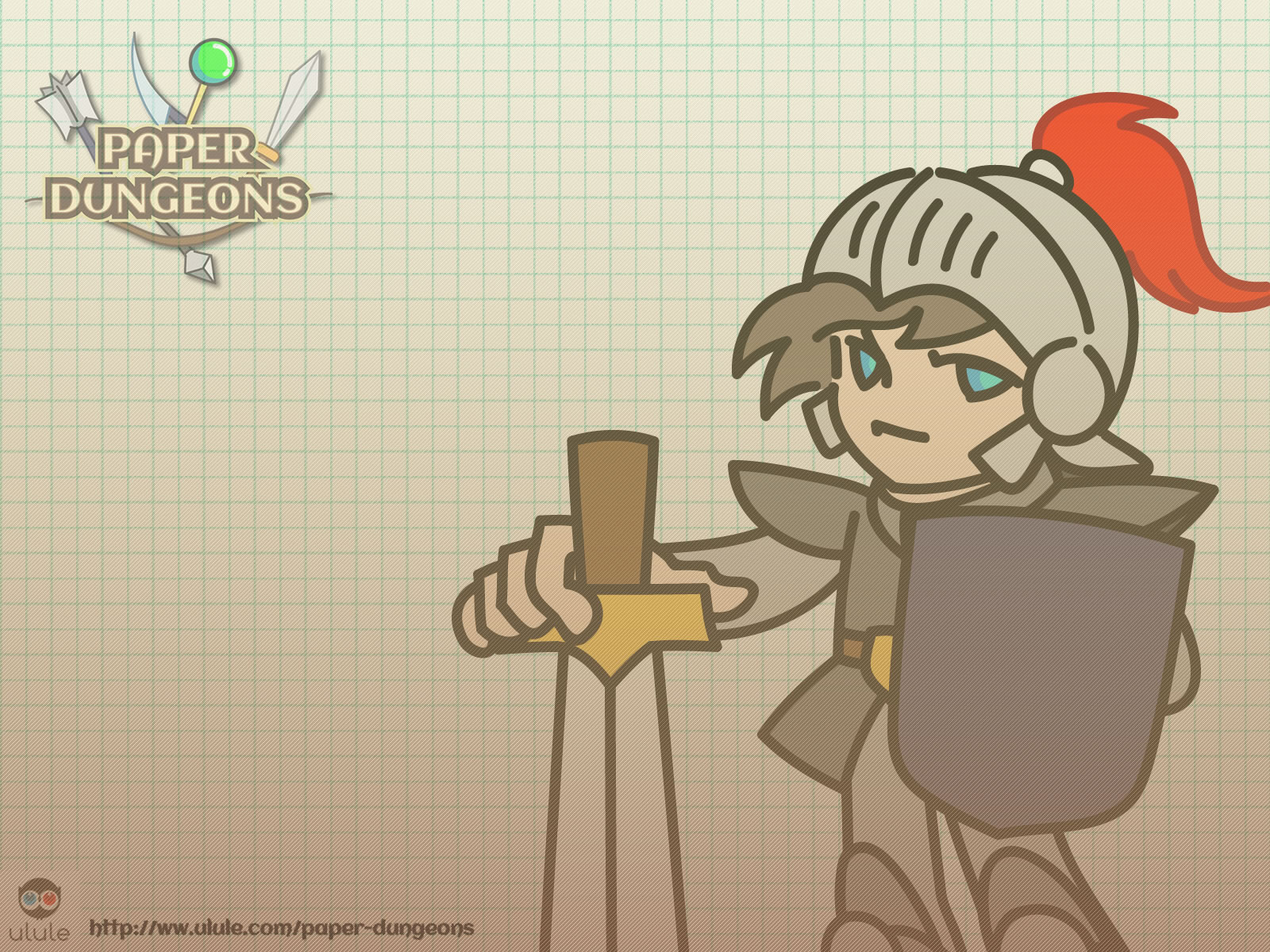 Paper Dungeons Puzzle Anime 1600x1200