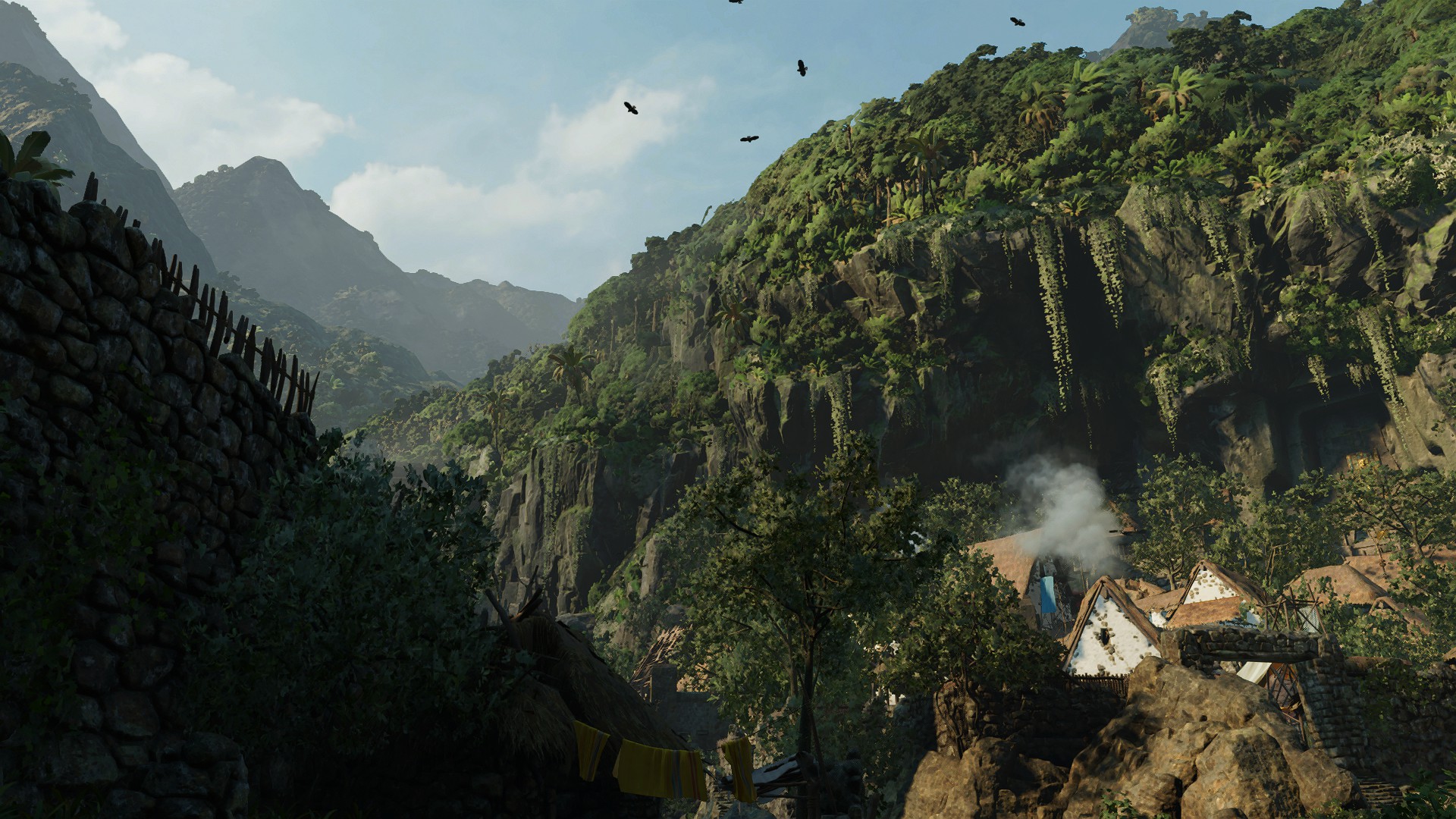 Shadow Of The Tomb Raider Landscape Mountains Peru Forest 1920x1080