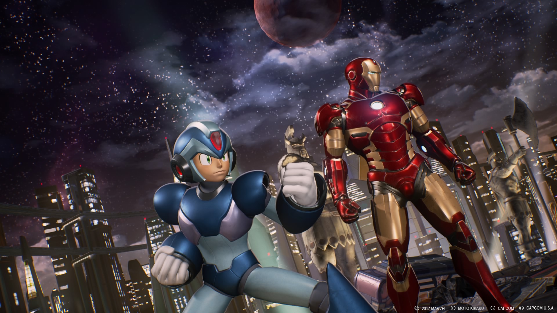 Iron Man Marvel Vs Capcom Mega Man X 1920x1080