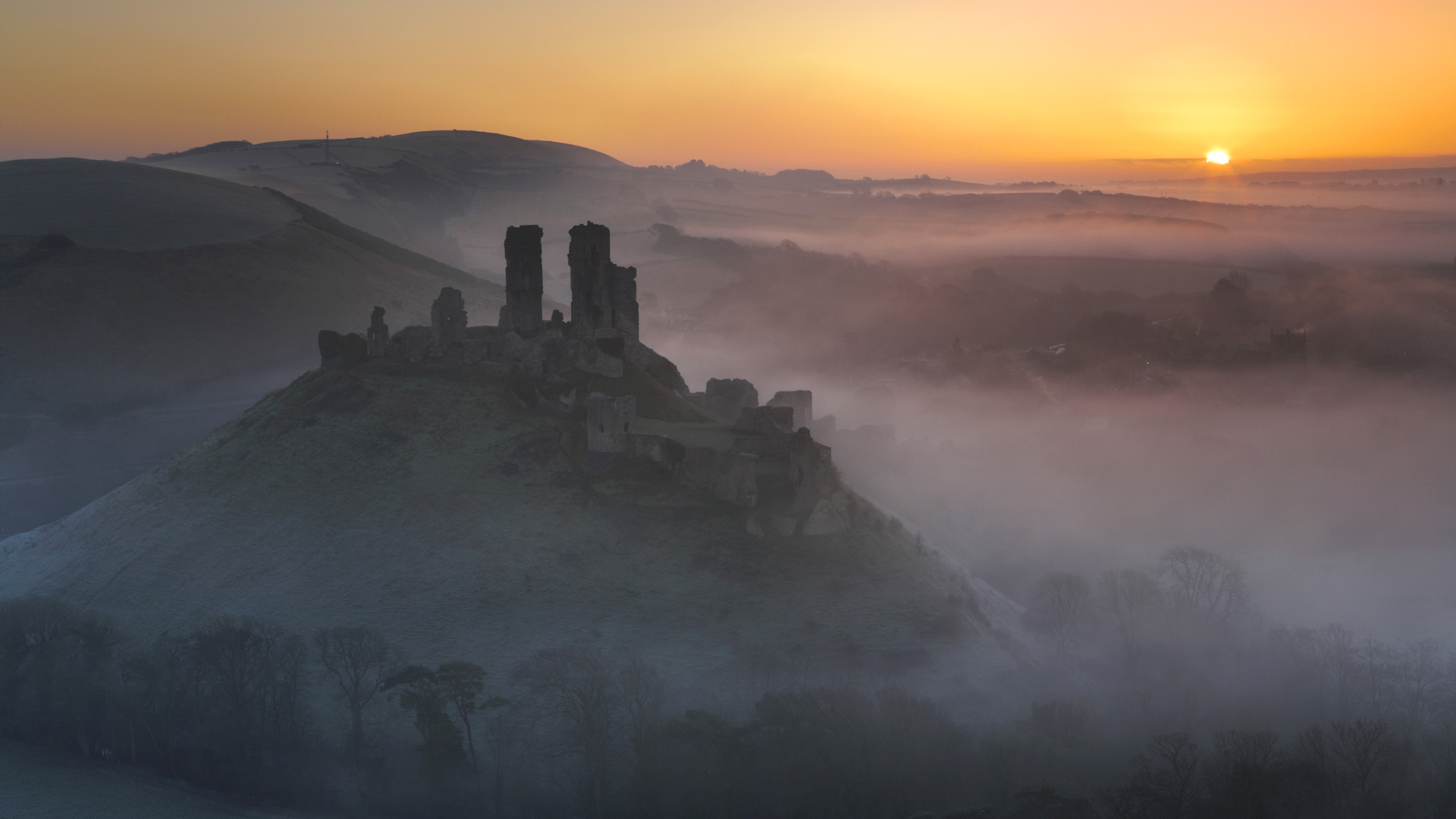 Man Made Corfe Castle 1920x1080