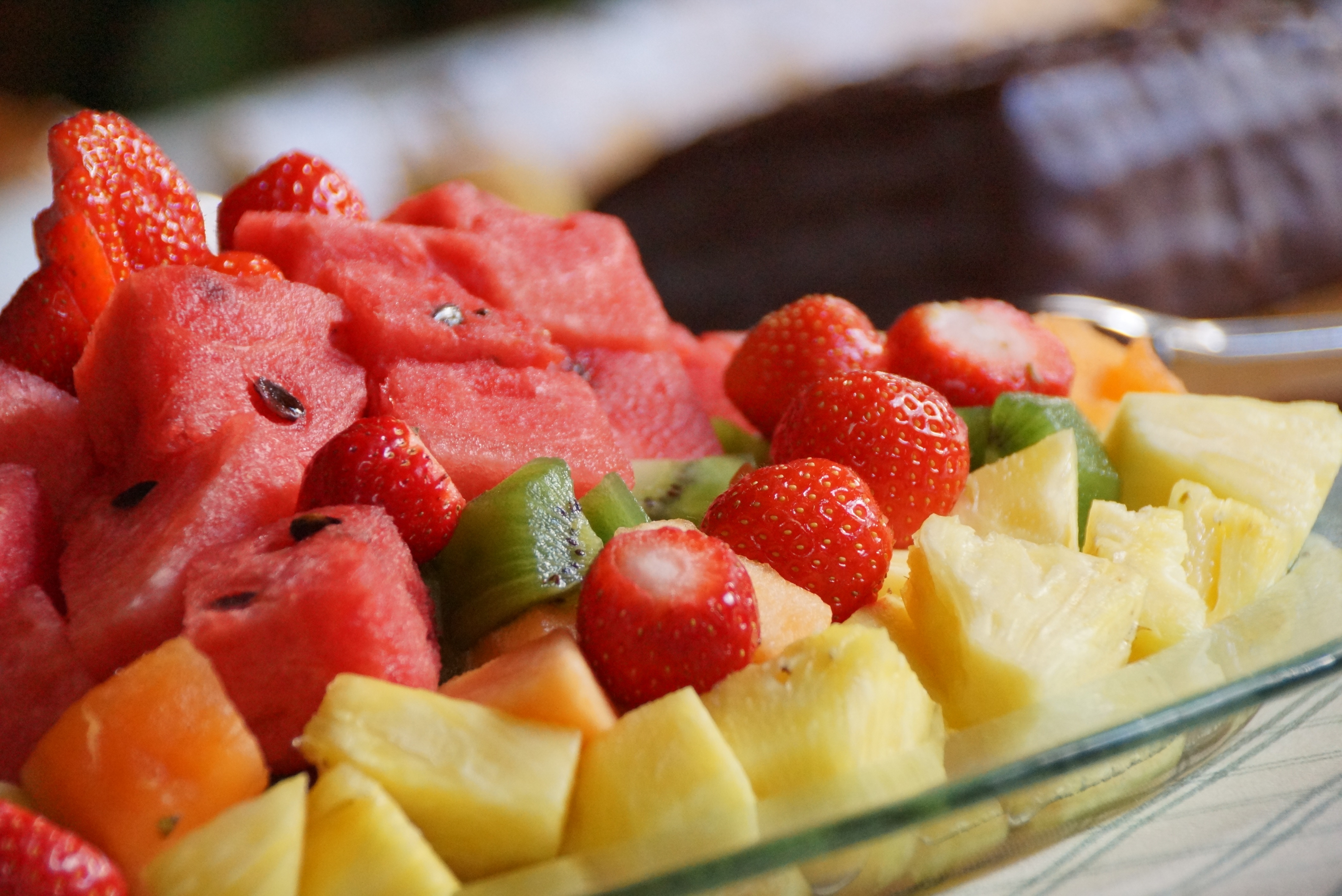 Fruit Kiwi Pineapple Salad Strawberry Watermelon 4240x2832