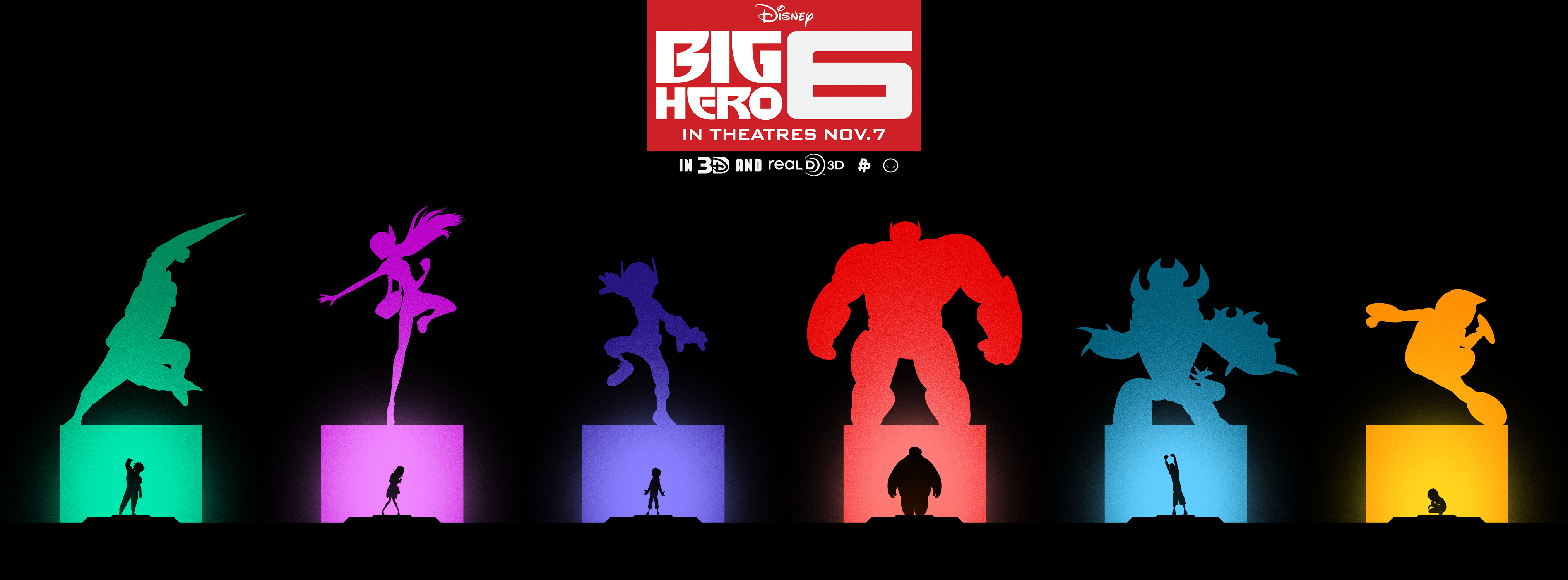 Movie Big Hero 6 4052x1500