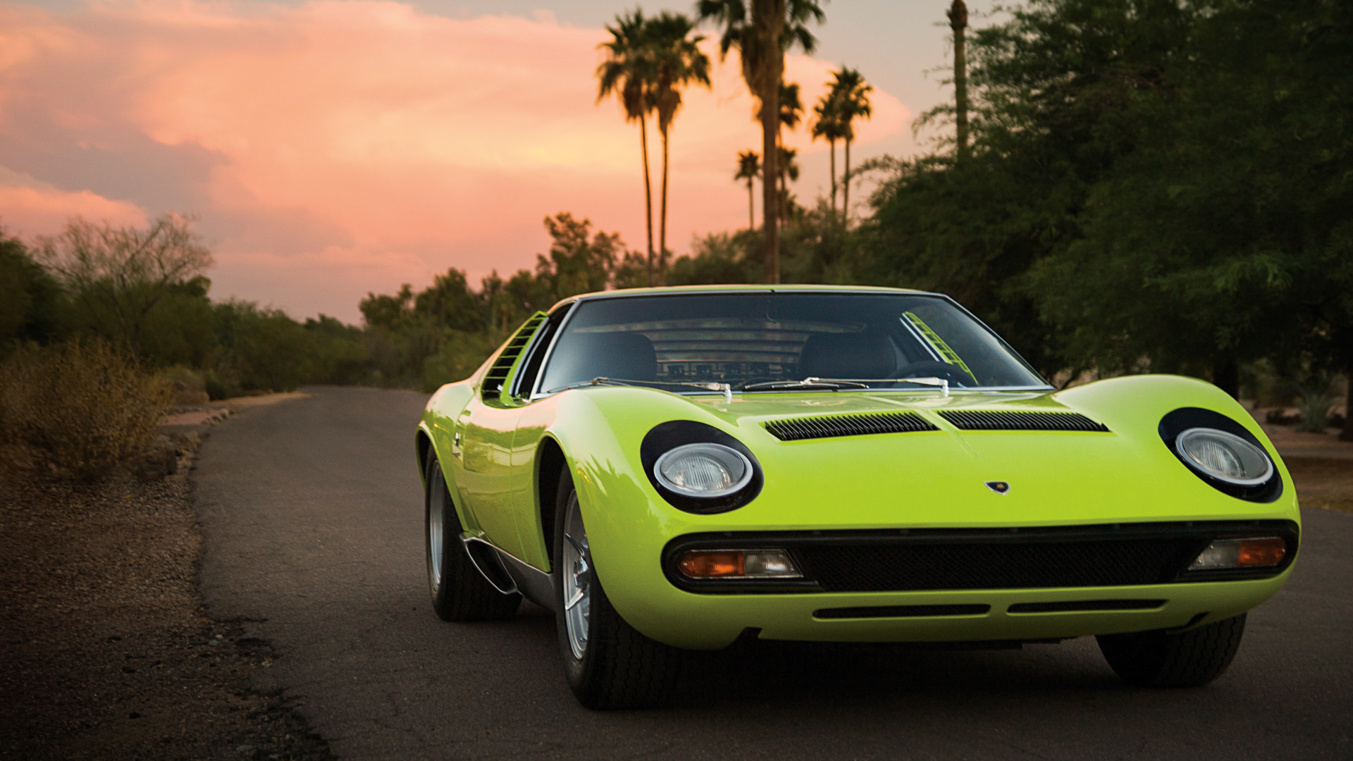 Vehicles Lamborghini Miura 1920x1080