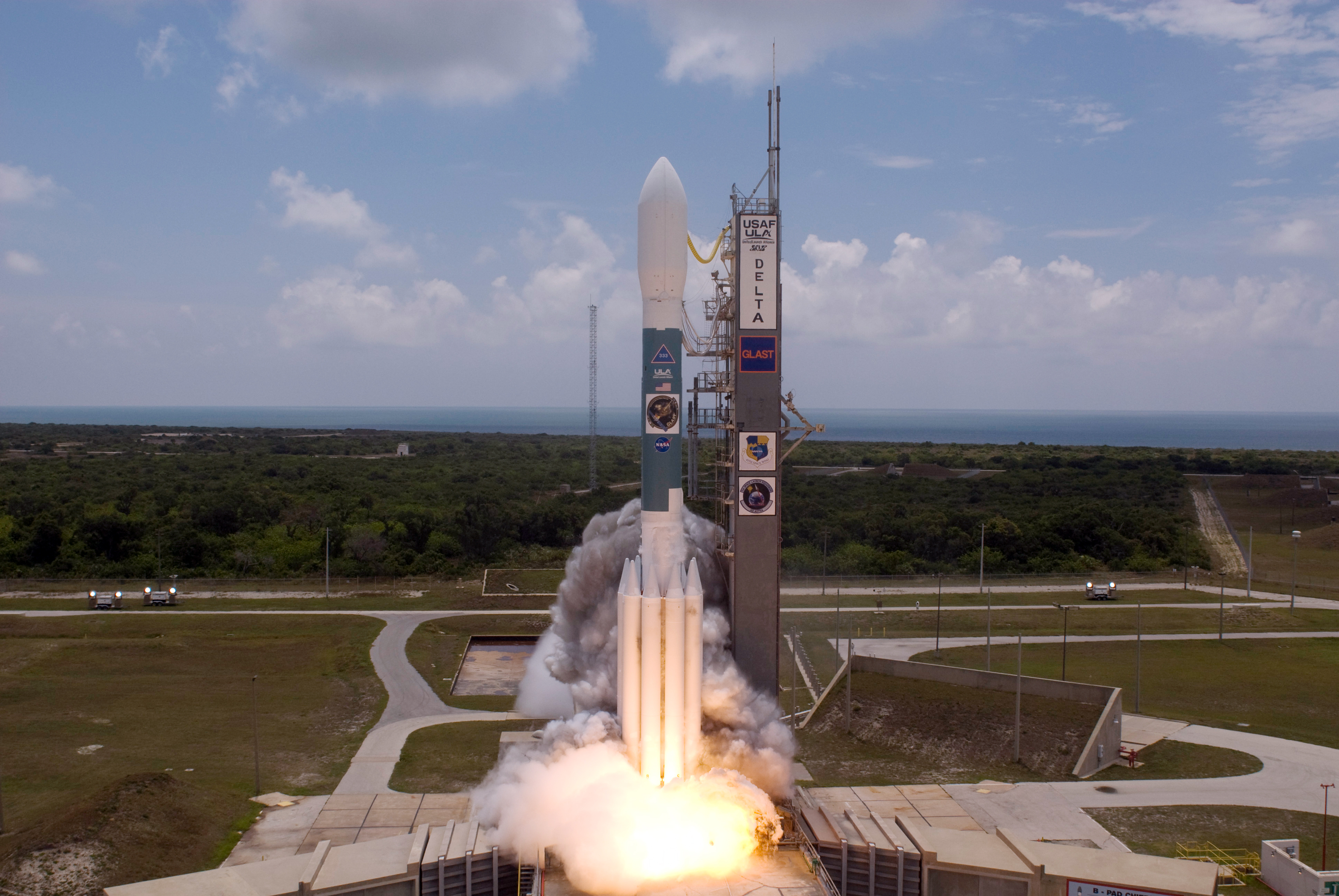 NASA Delta Ii Rocket Cape Canaveral Rocket 3000x2008