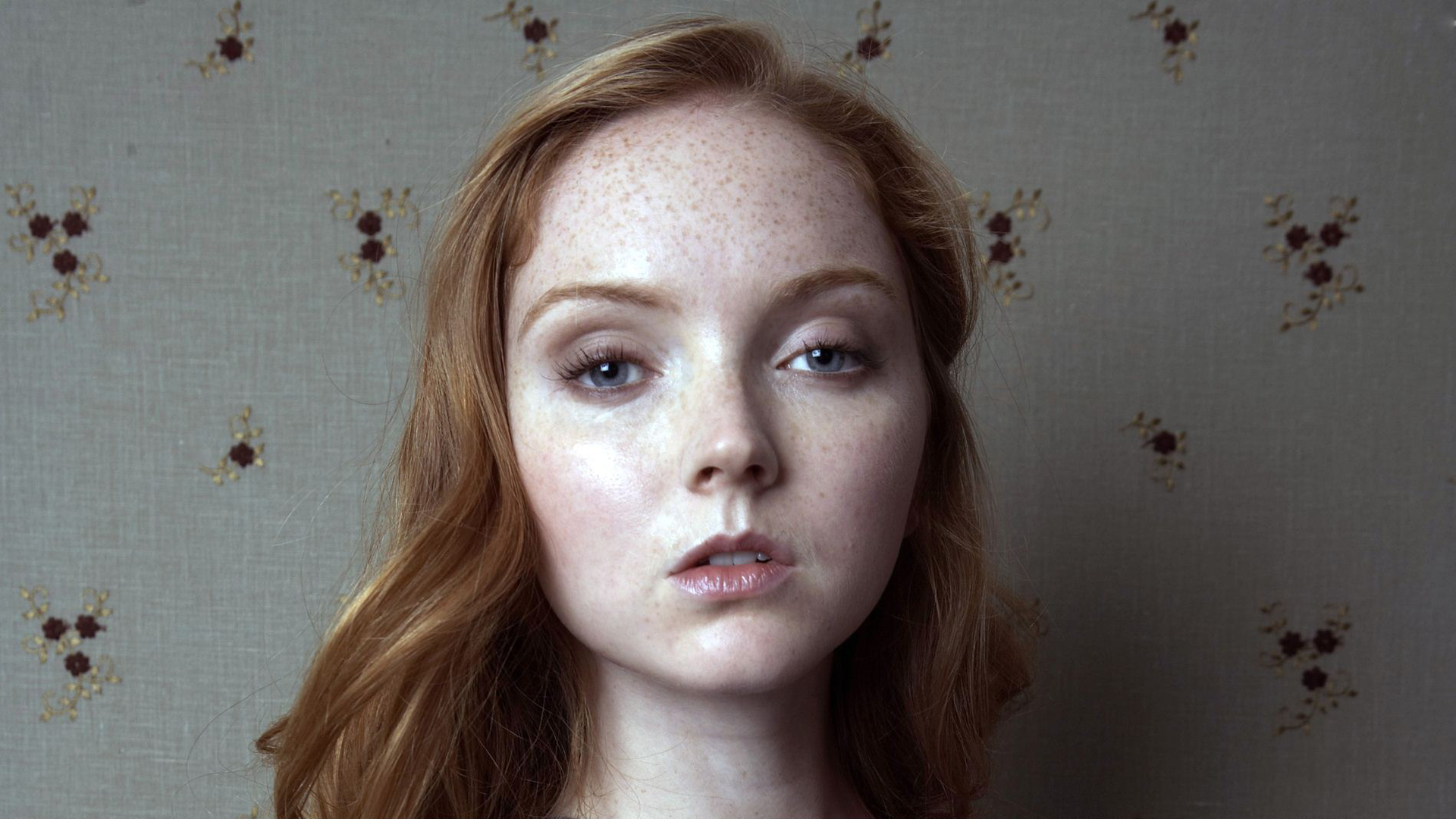 Actress English Lily Cole Model 1920x1080