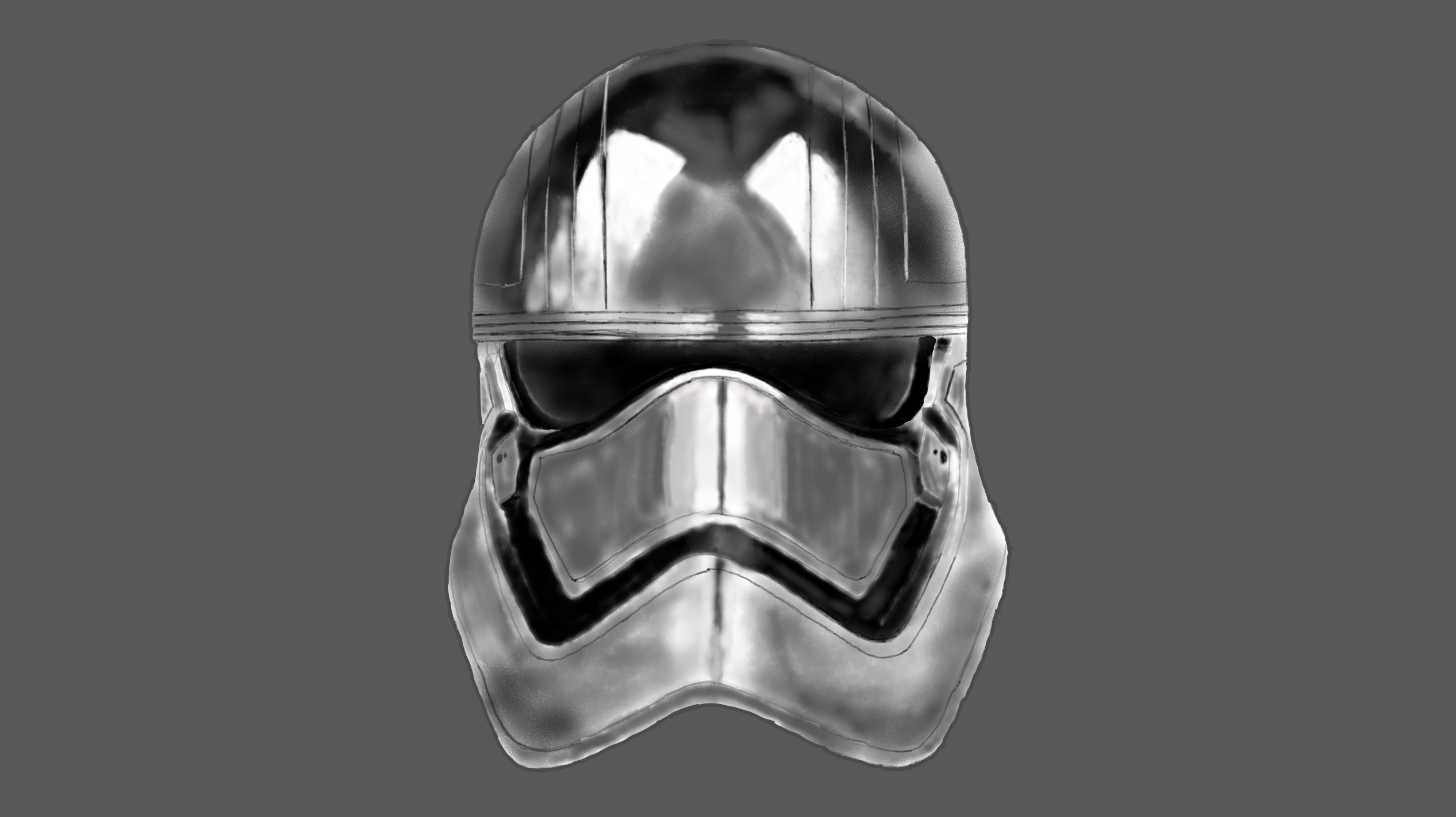 Star Wars Heroes Star Wars Captain Phasma Grey Helmet 2536x1424