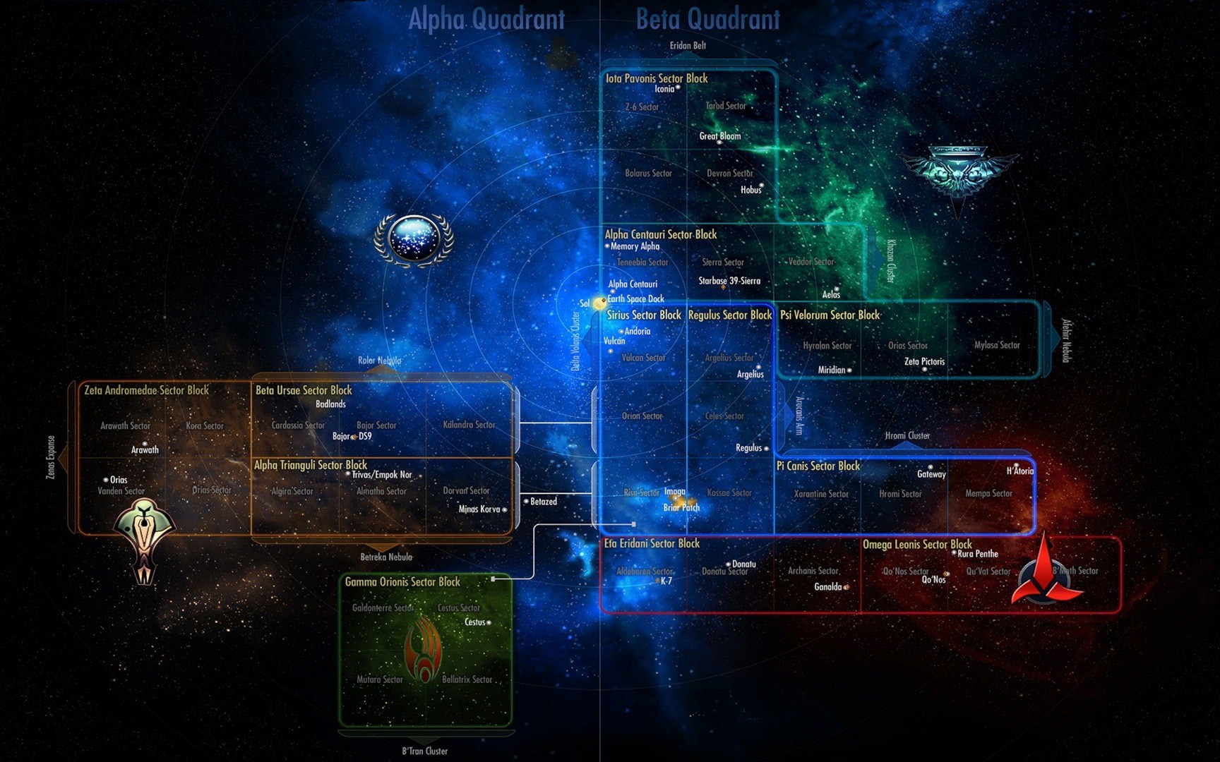 Star Trek Schematic Map Chart 1728x1080