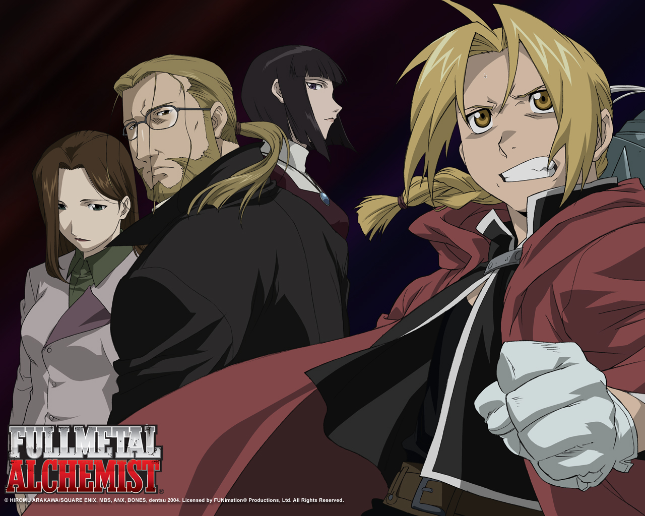 Edward Elric Fullmetal Alchemist Van Hohenheim 1280x1024