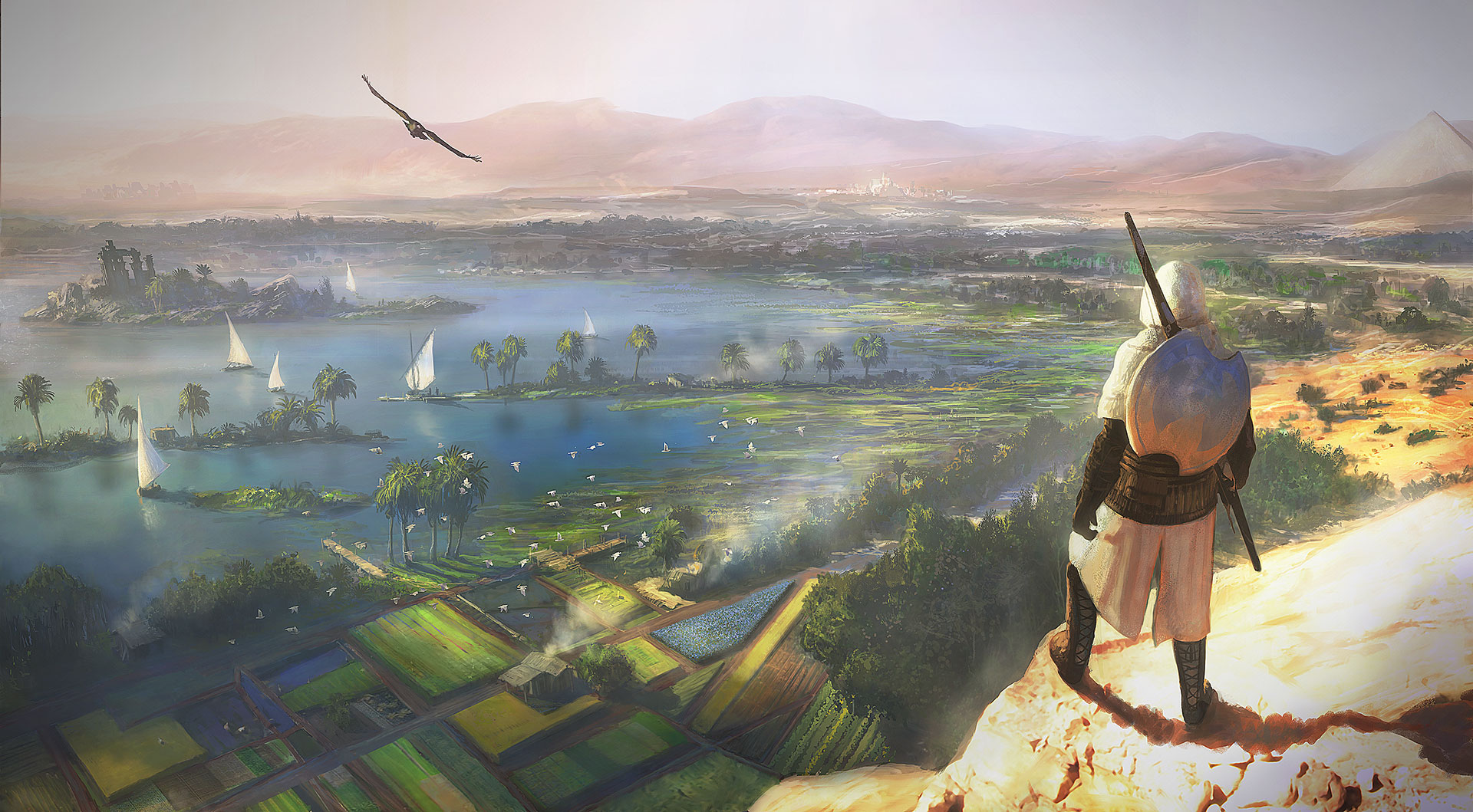 Video Game Assassins Creed Origins 1920x1059