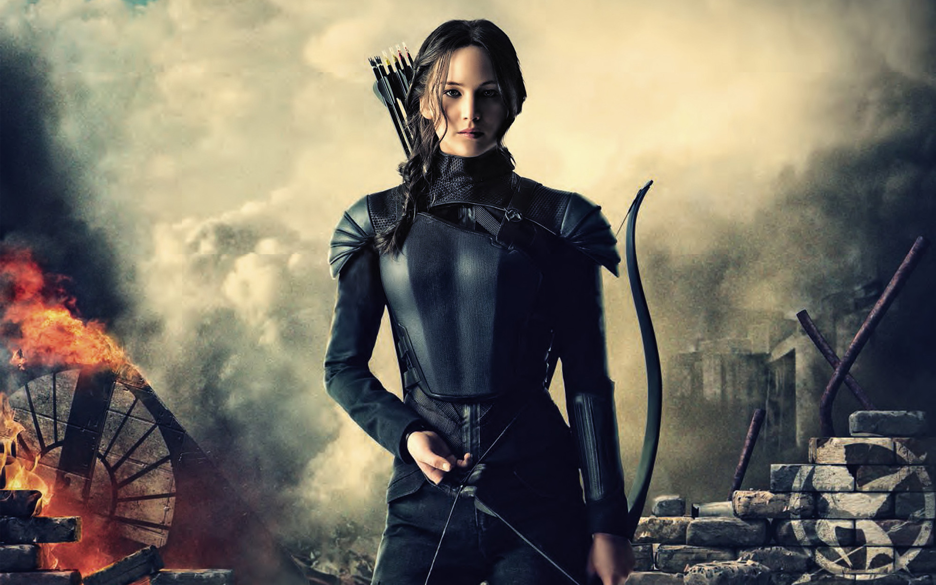 The Hunger Games Mockingjay Part 1 Jennifer Lawrence 1920x1200