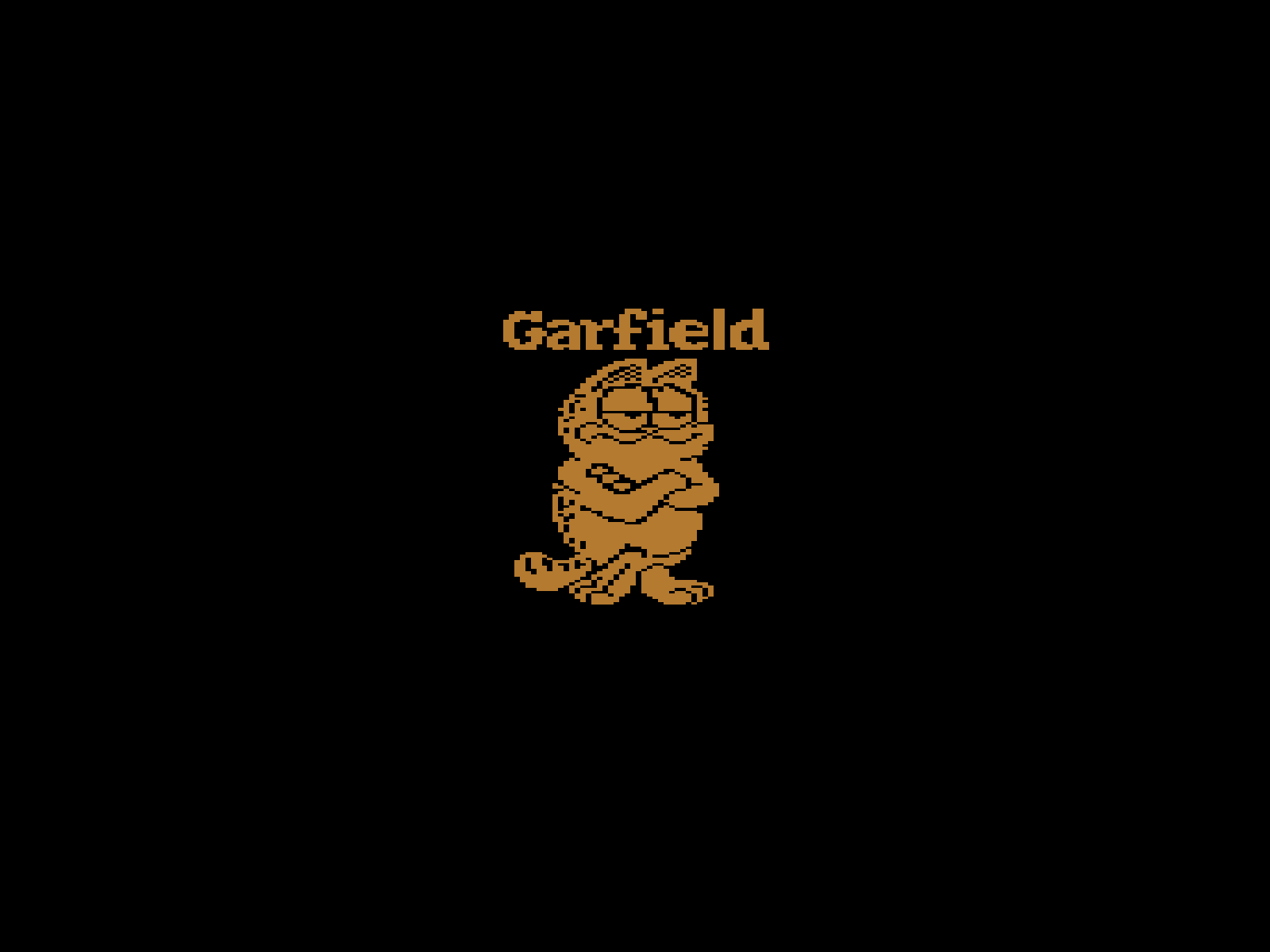 Video Game Garfield 1600x1200