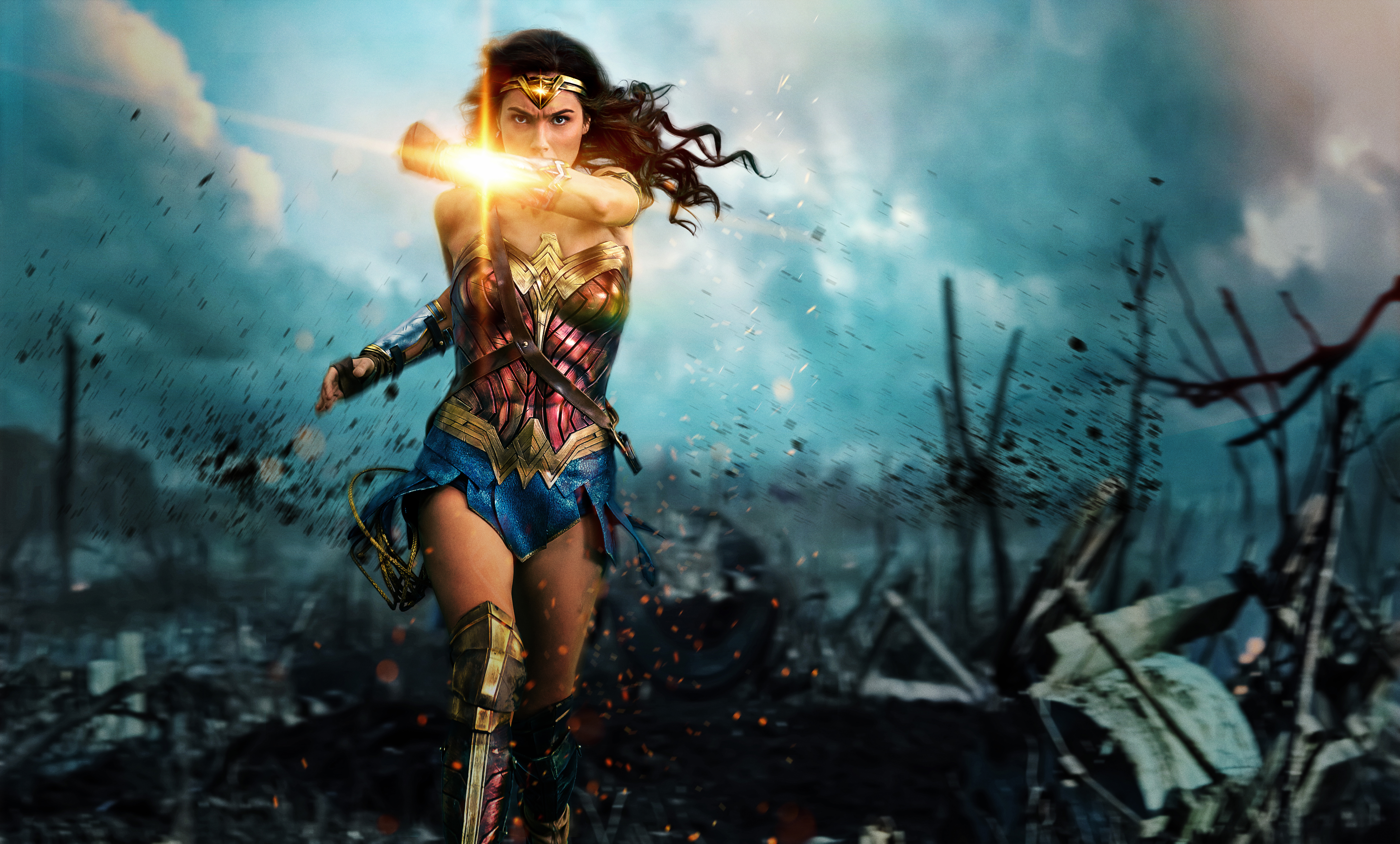 Dc Comics Diana Of Themyscira Gal Gadot Superhero Wonder Woman 10000x6026