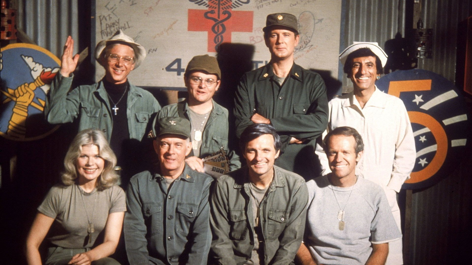 Alan Alda B J Hunnicutt Harry Morgan Hawkeye Jamie Farr Loretta Swit M A S H Margaret Houlihan Maxwe 1920x1080