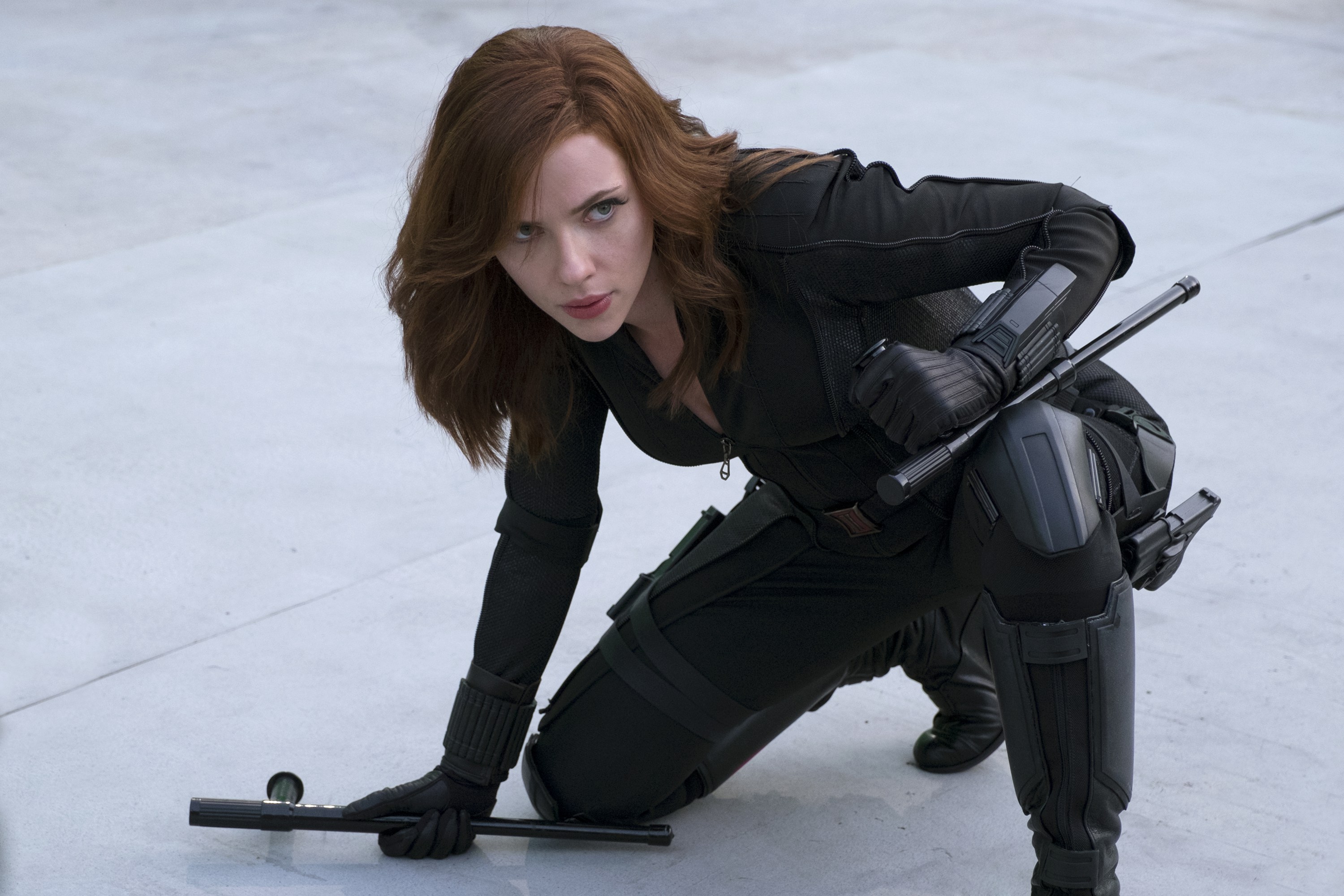 Black Widow Captain America Civil War Marvel Comics Natasha Romanoff Scarlett Johansson 3000x2000
