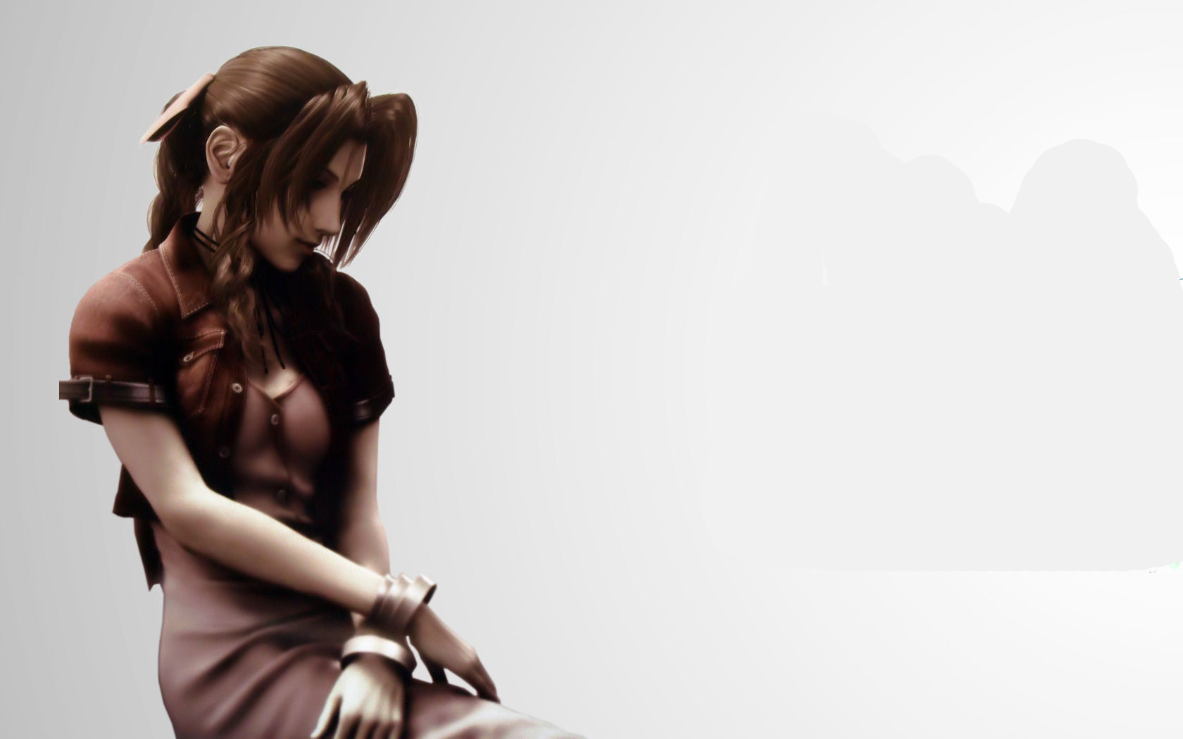 Aerith Gainsborough Final Fantasy Vii Advent Children 1680x1050