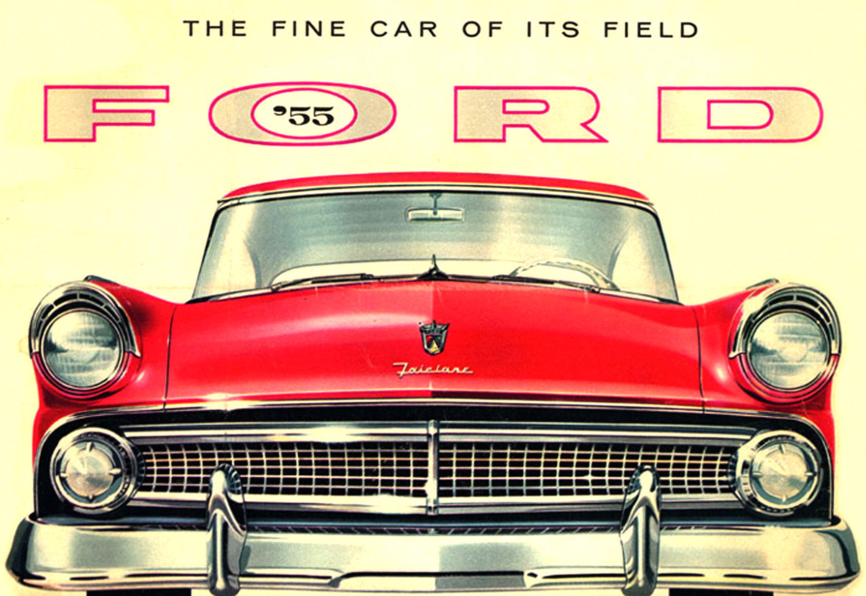 Ford Fairlane Red Car 1745x1200