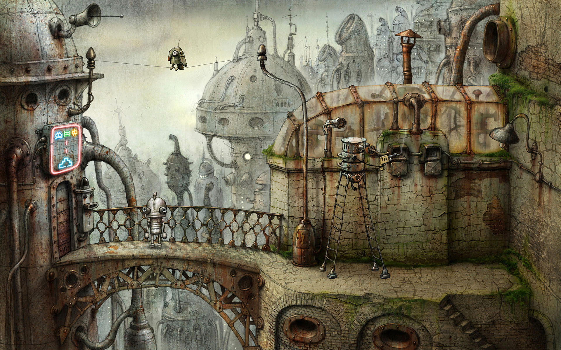 Video Game Machinarium 1920x1200