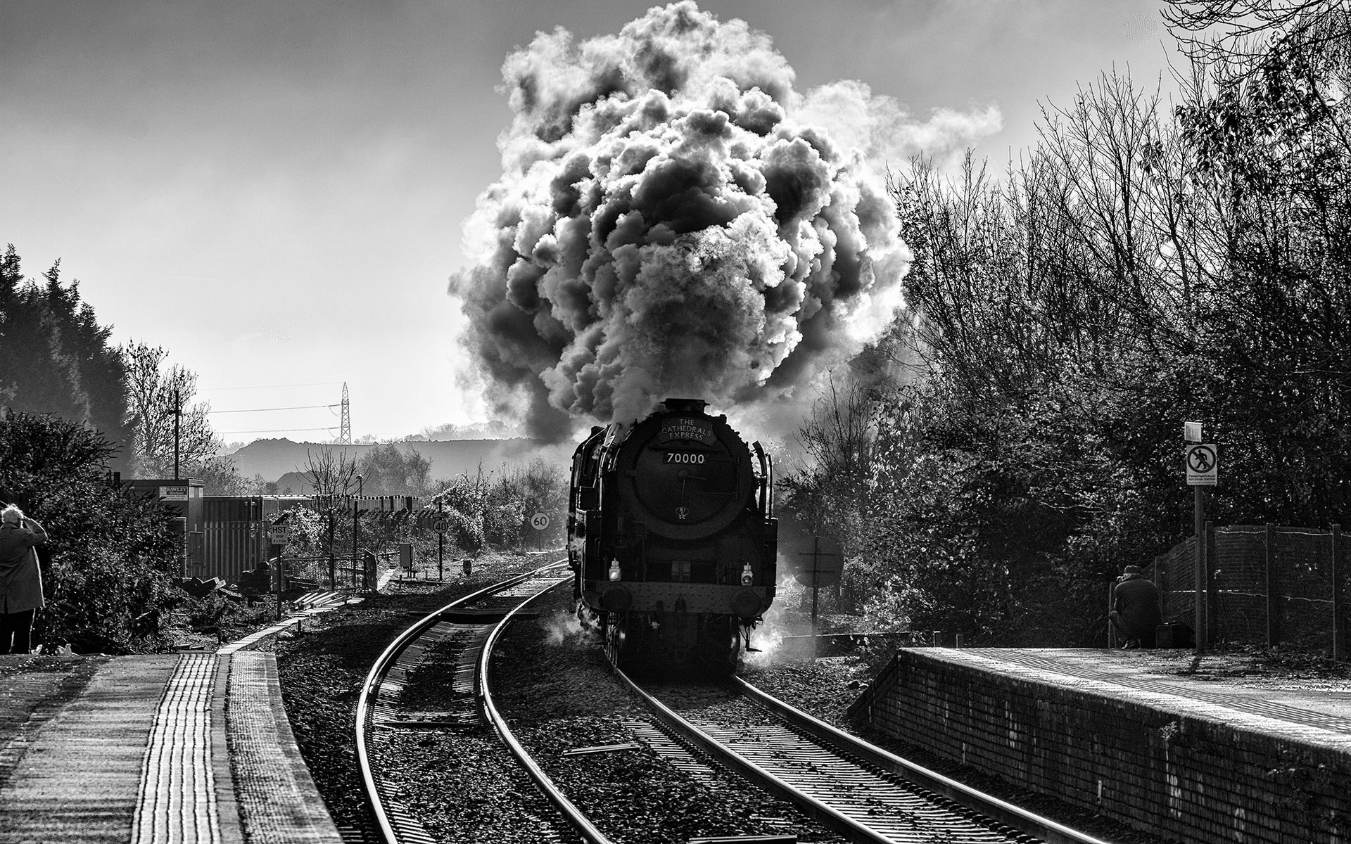 Railroad Steam Train 1920x1200
