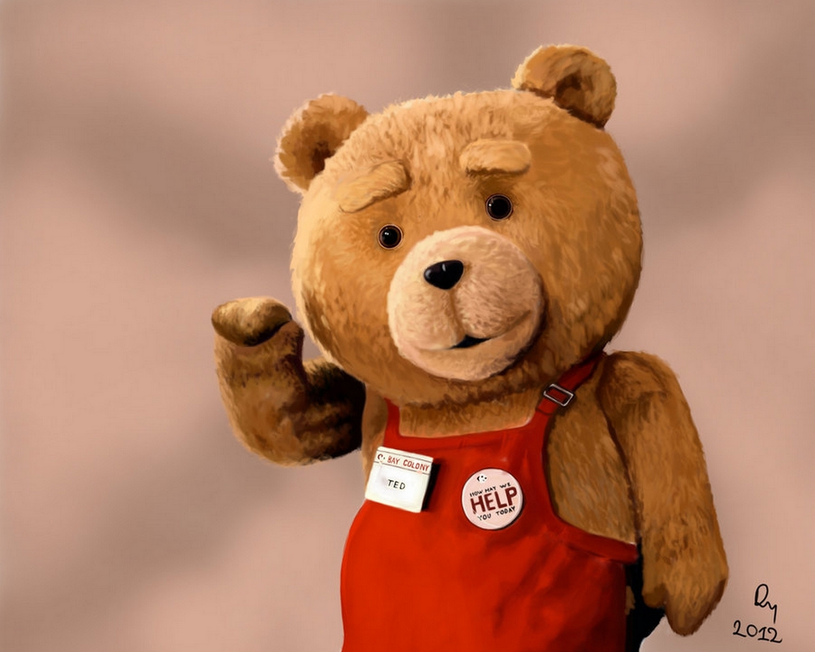 Ted Movie Character 1600x1280