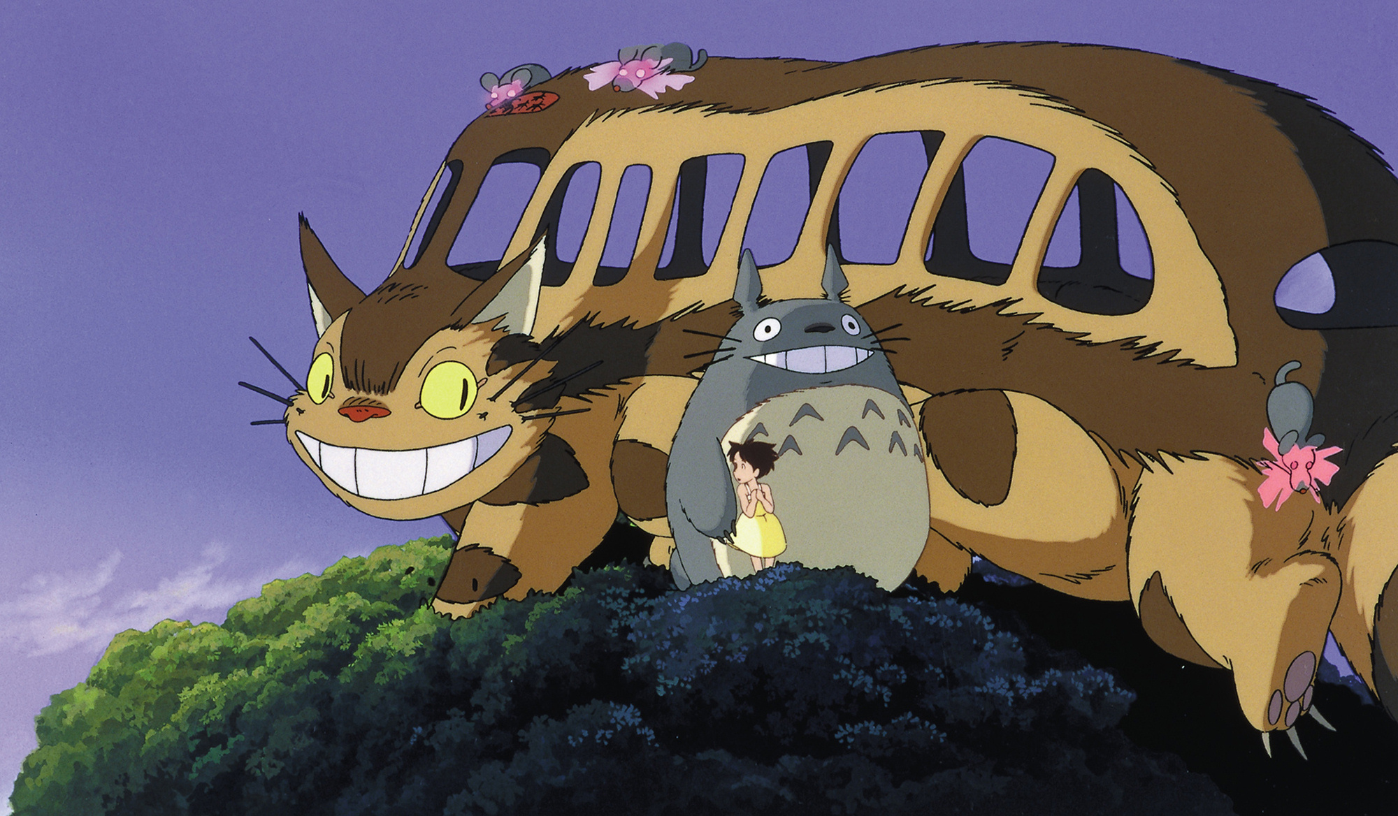 Catbus My Neighbor Totoro Satsuki Kusakabe Totoro My Neighbor Totoro 2000x1168