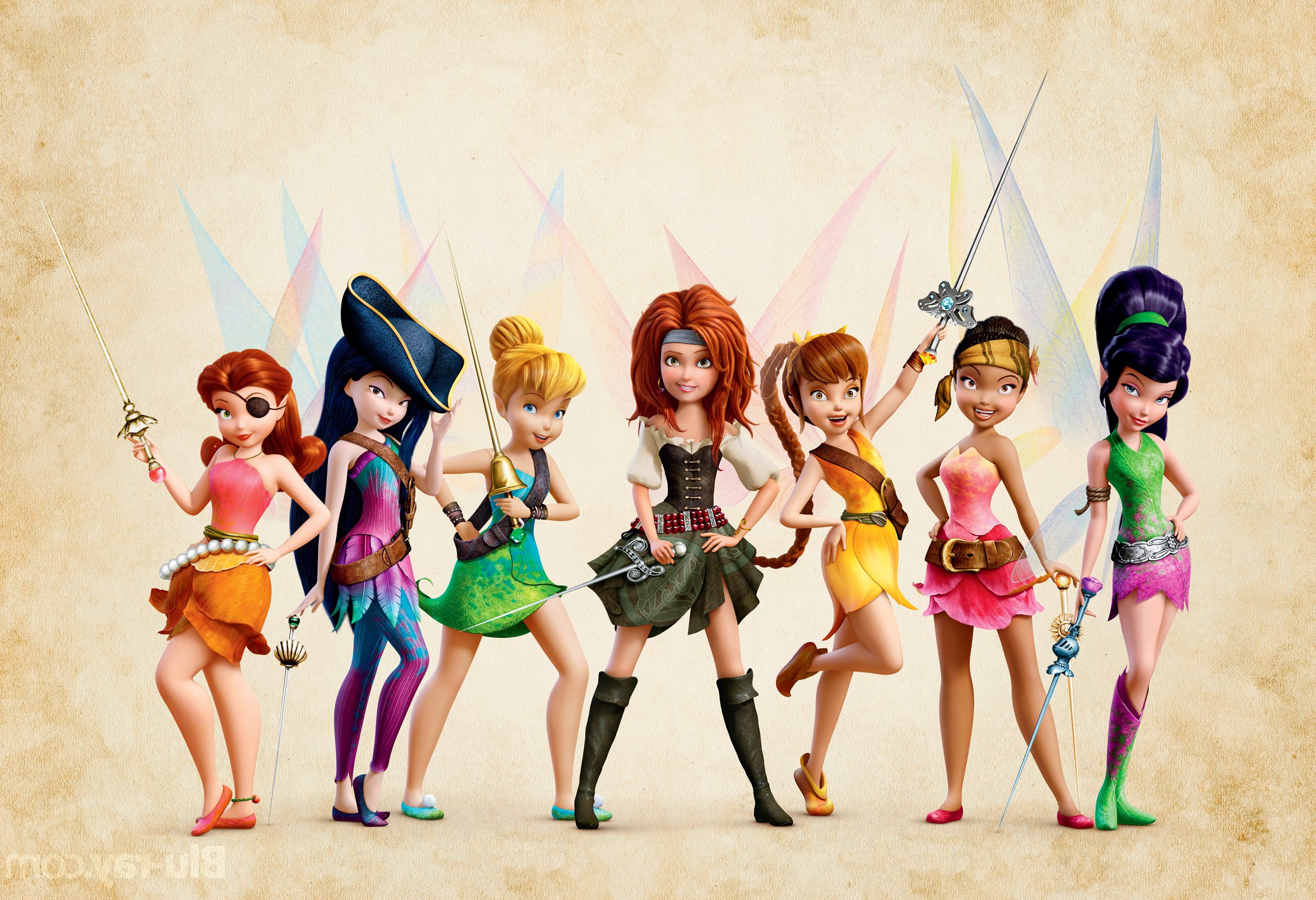 Fairy The Pirate Fairy Tinker Bell 2550x1744