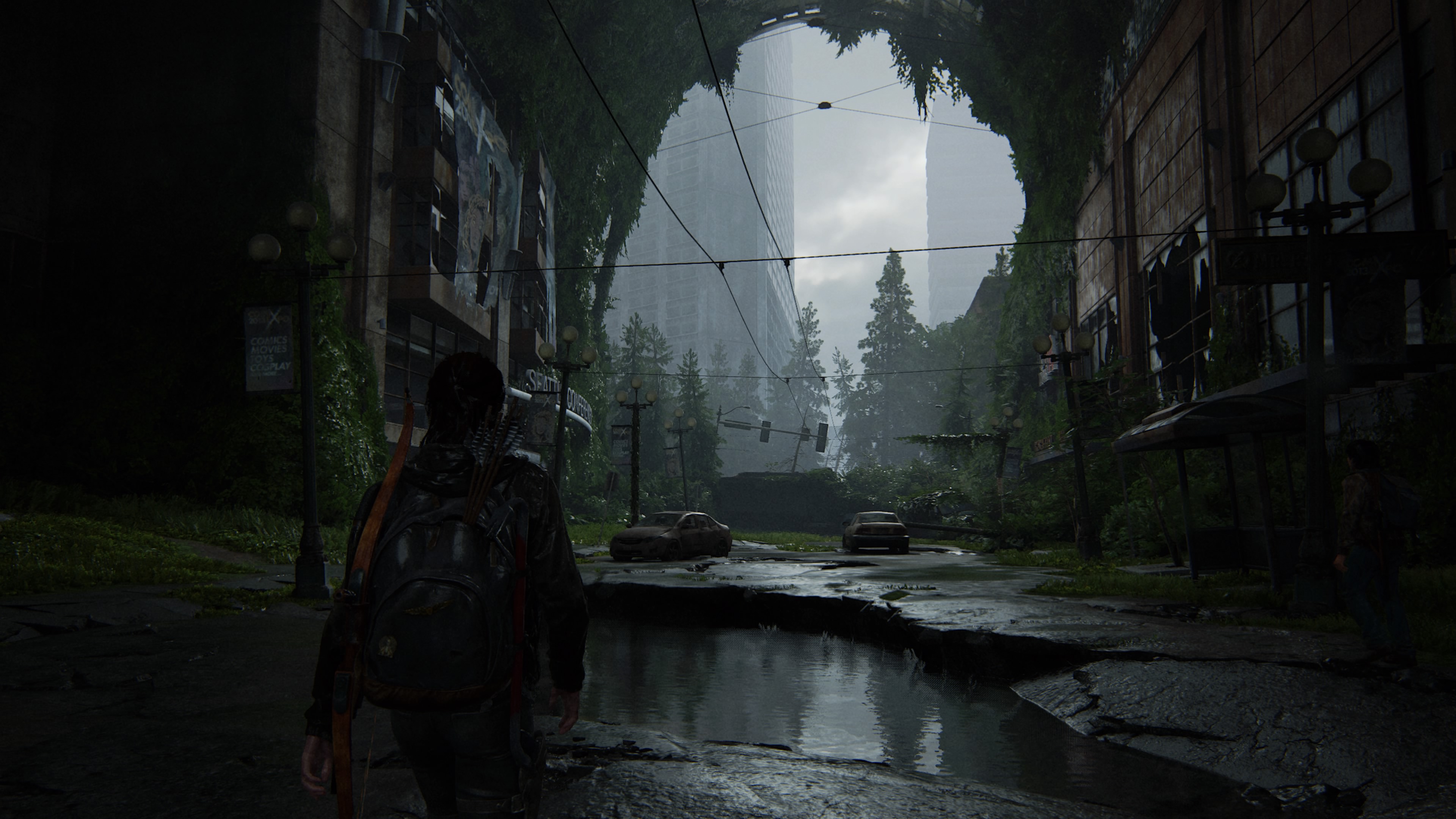 The Last Of Us Part Ii Ellie Ashley Johnson Video Game Art Level Design Enviromental Design Playstat 3840x2160