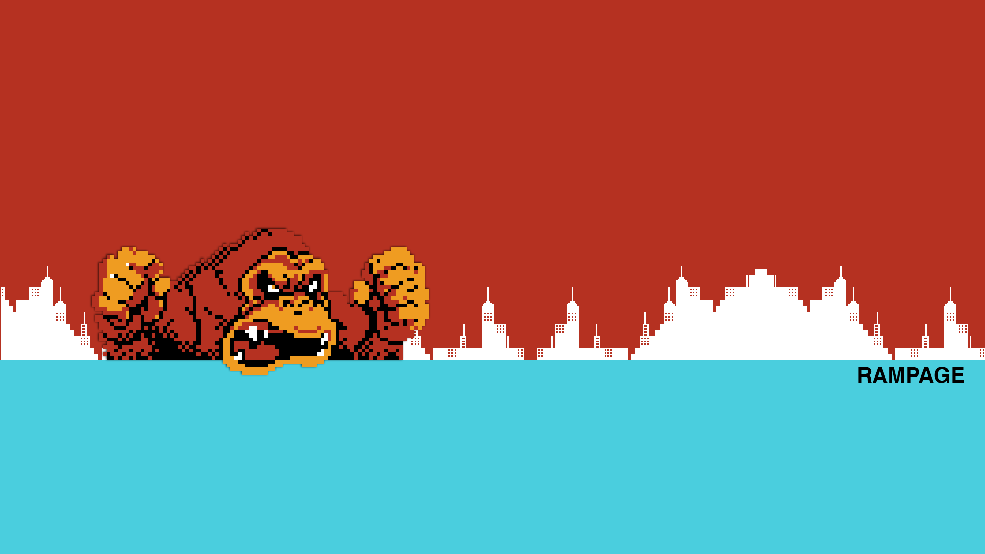 Video Game Rampage 1920x1080