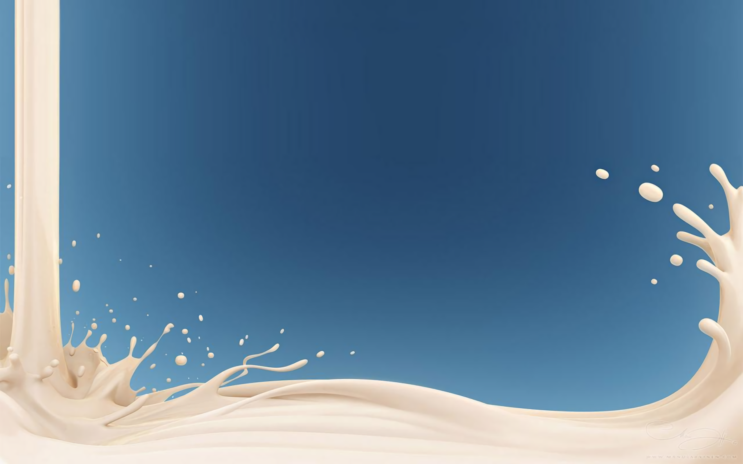 Milk Splash 2560x1600